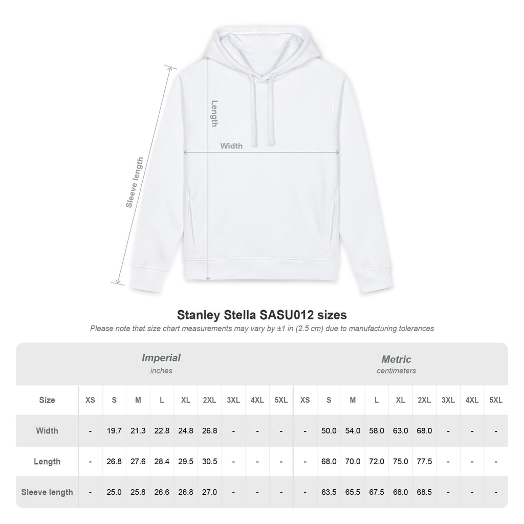 Unisex Organic Side Pocket Sounder Hoodie - Sculpted Heritage