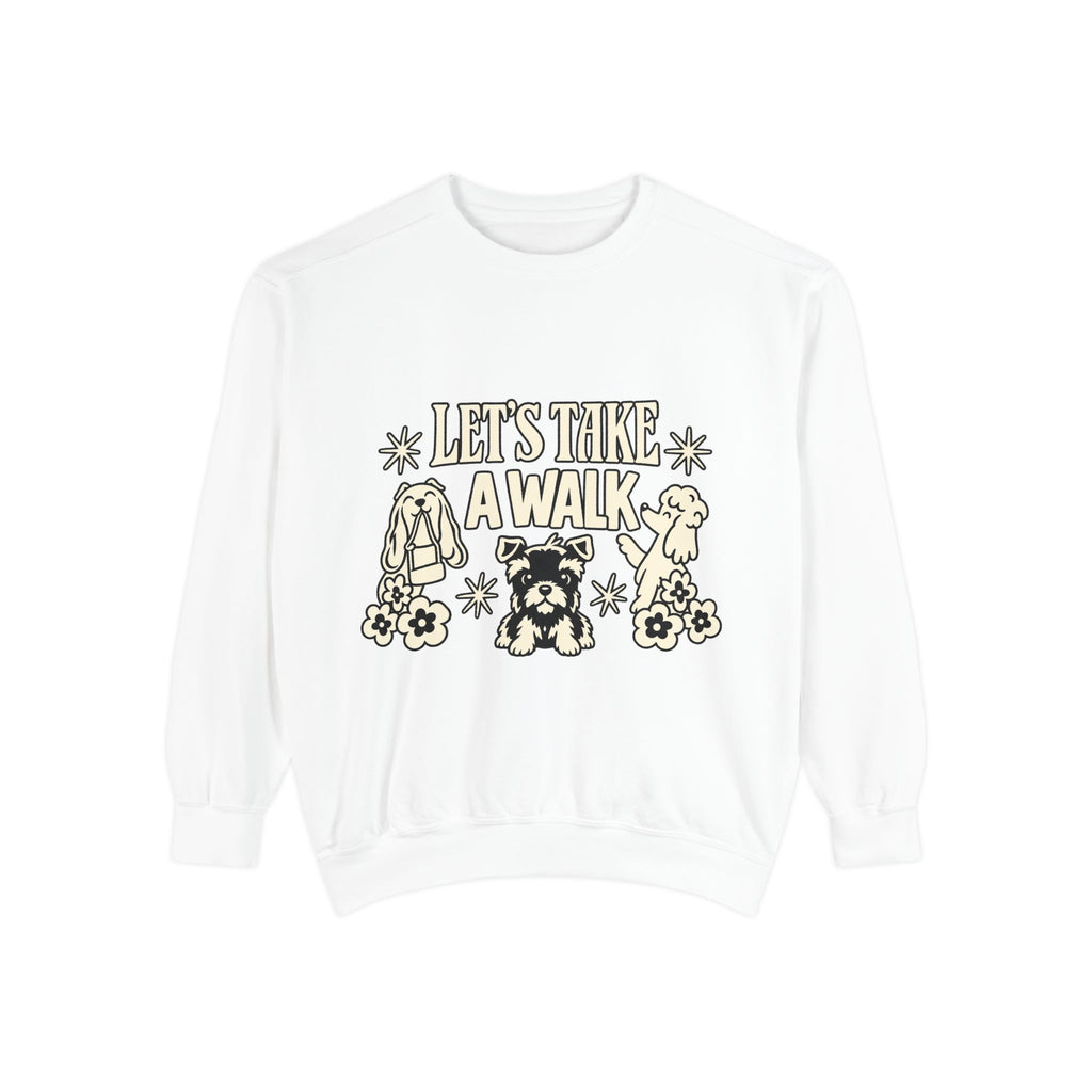 Unisex Garment-Dyed Sweatshirt - Sculpted Heritage