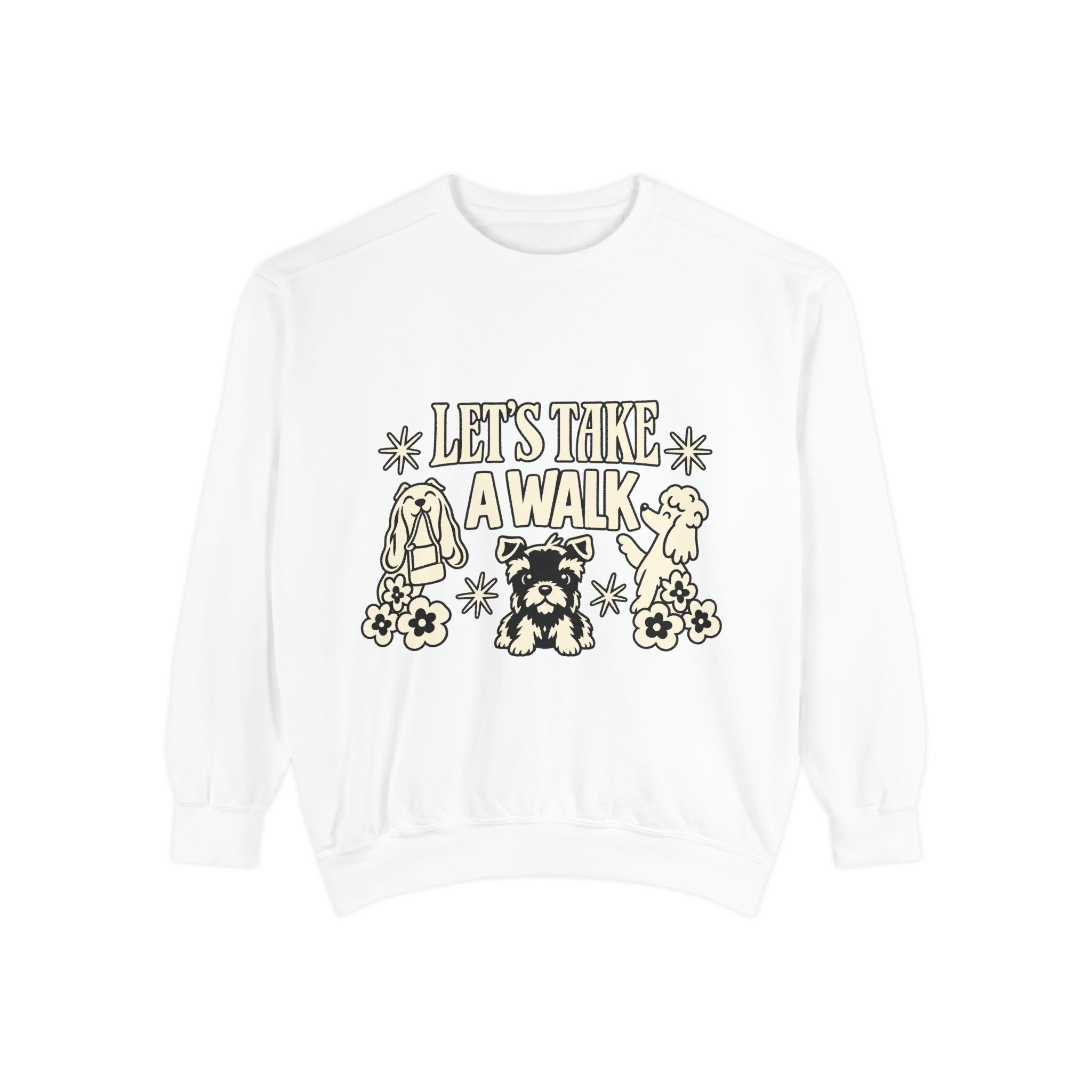 Unisex Garment-Dyed Sweatshirt - Sculpted Heritage