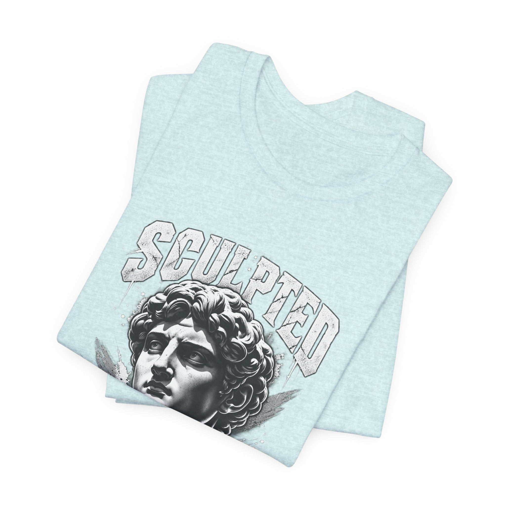Sculpted Heritage Tee — David Statue Vintage Art Graphic Shirt