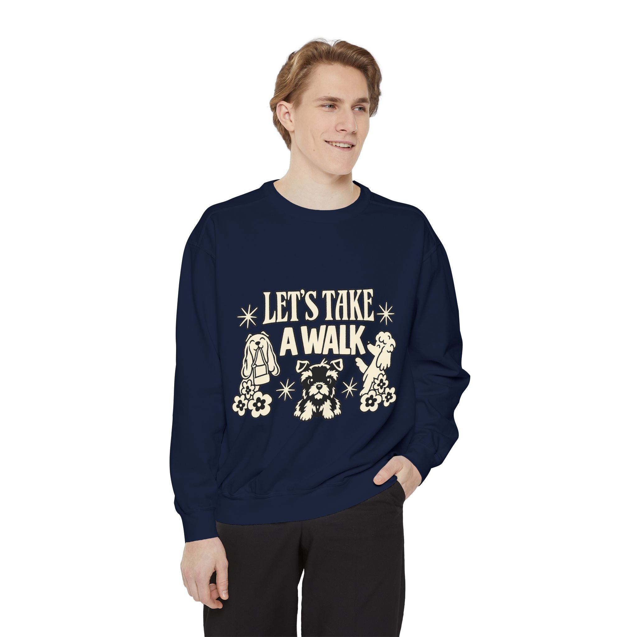 Unisex Garment-Dyed Sweatshirt - Sculpted Heritage