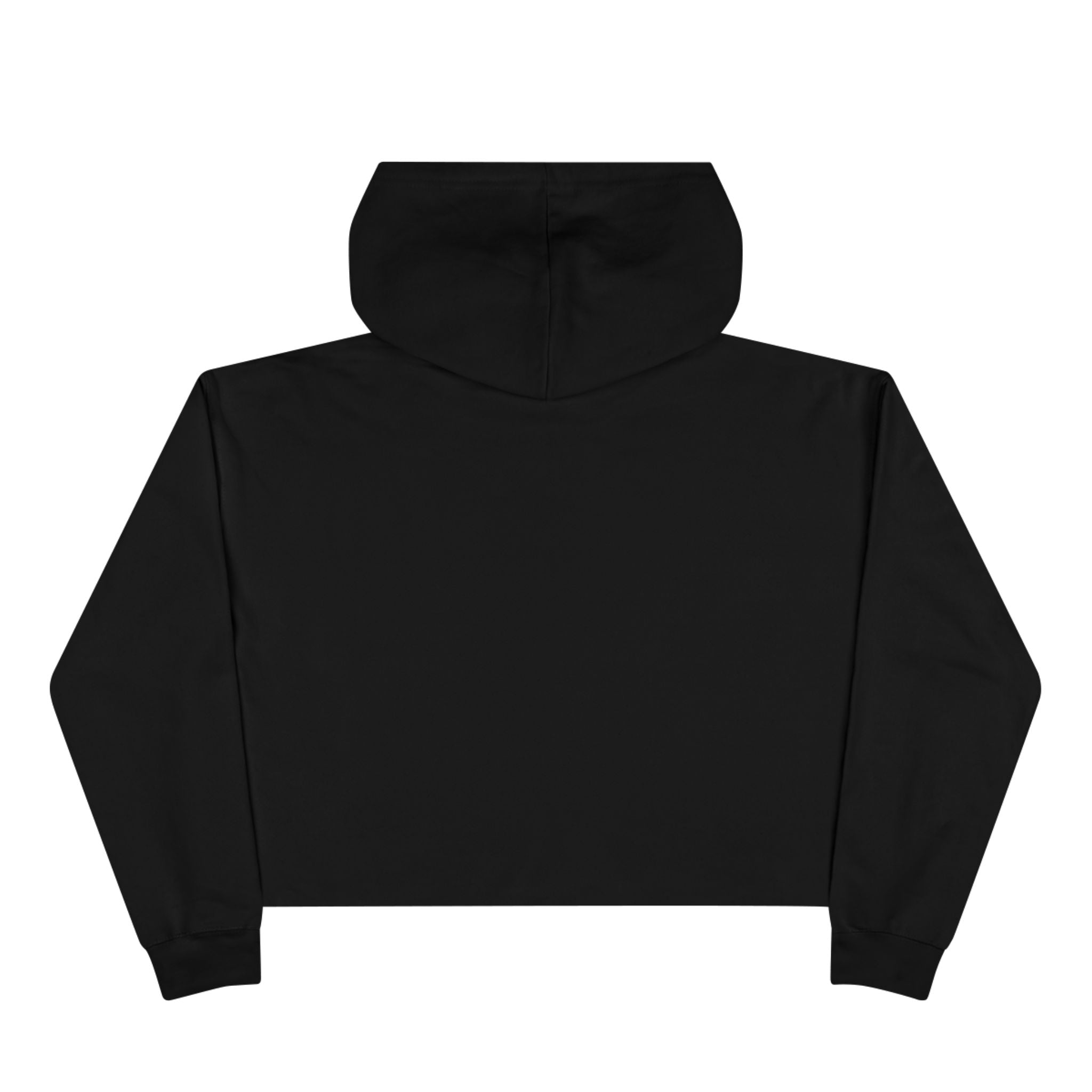 Cropped Hoodie with Michelangelo David Bust Print — Minimalist Artwear - Sculpted Heritage