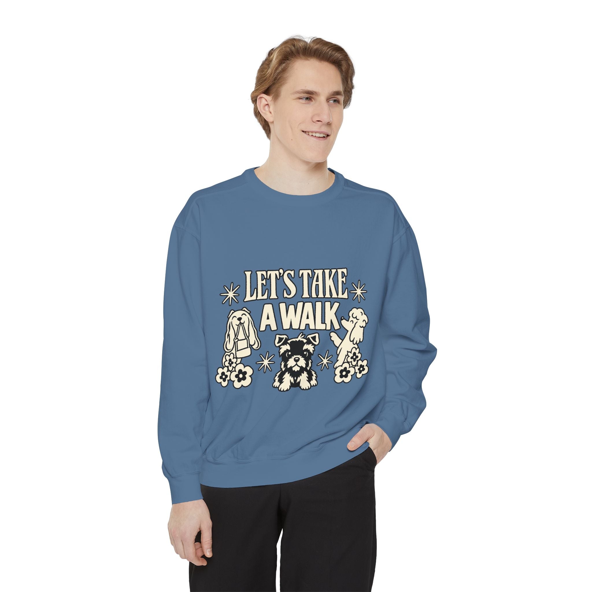 Unisex Garment-Dyed Sweatshirt - Sculpted Heritage