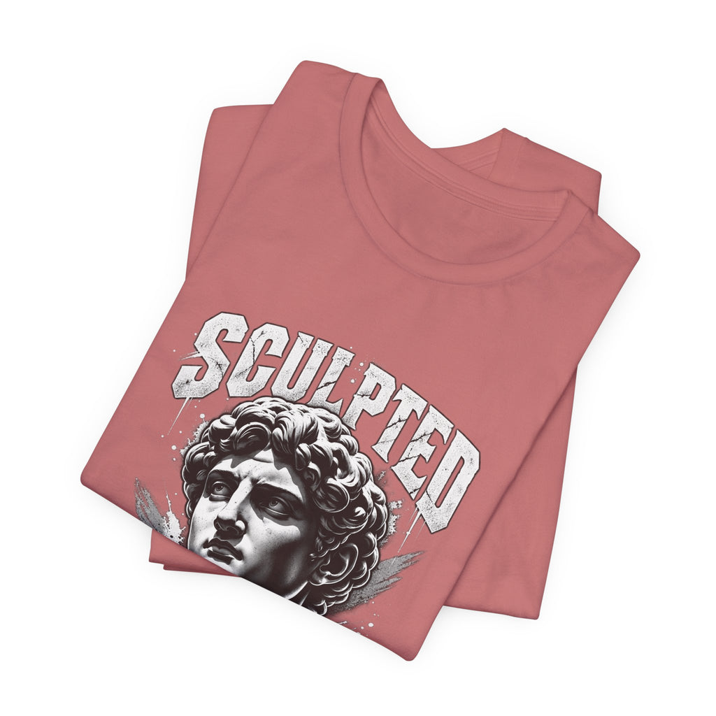 Sculpted Heritage Tee — David Statue Vintage Art Graphic Shirt
