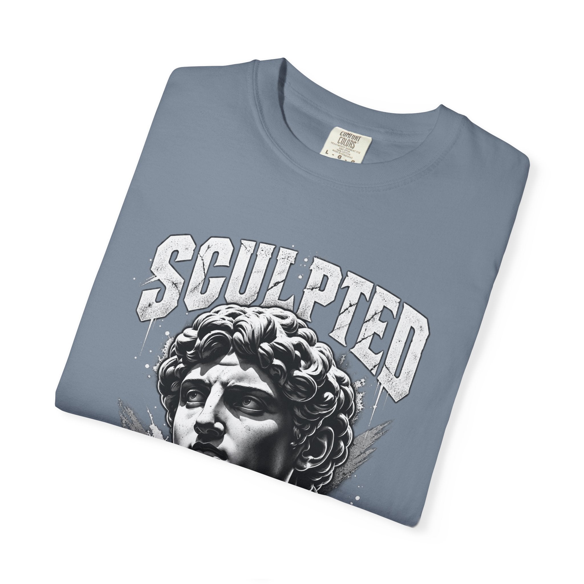 Sculpted Heritage T-Shirt — Vintage Statue Graphic Tee