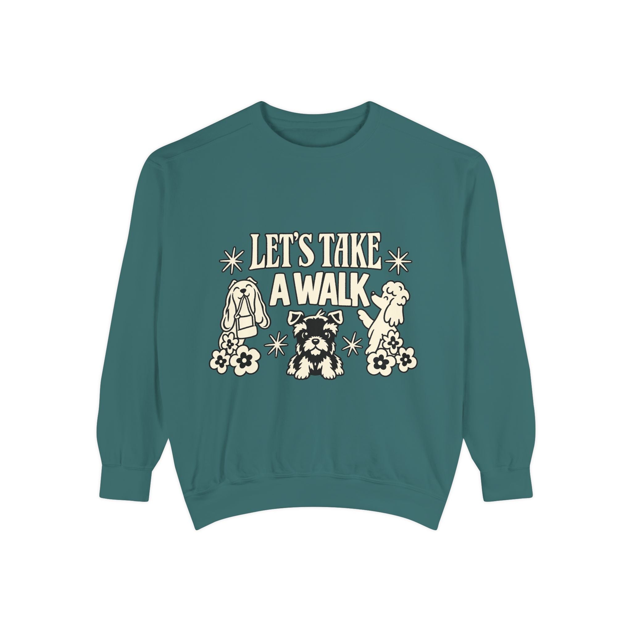 Unisex Garment-Dyed Sweatshirt - Sculpted Heritage