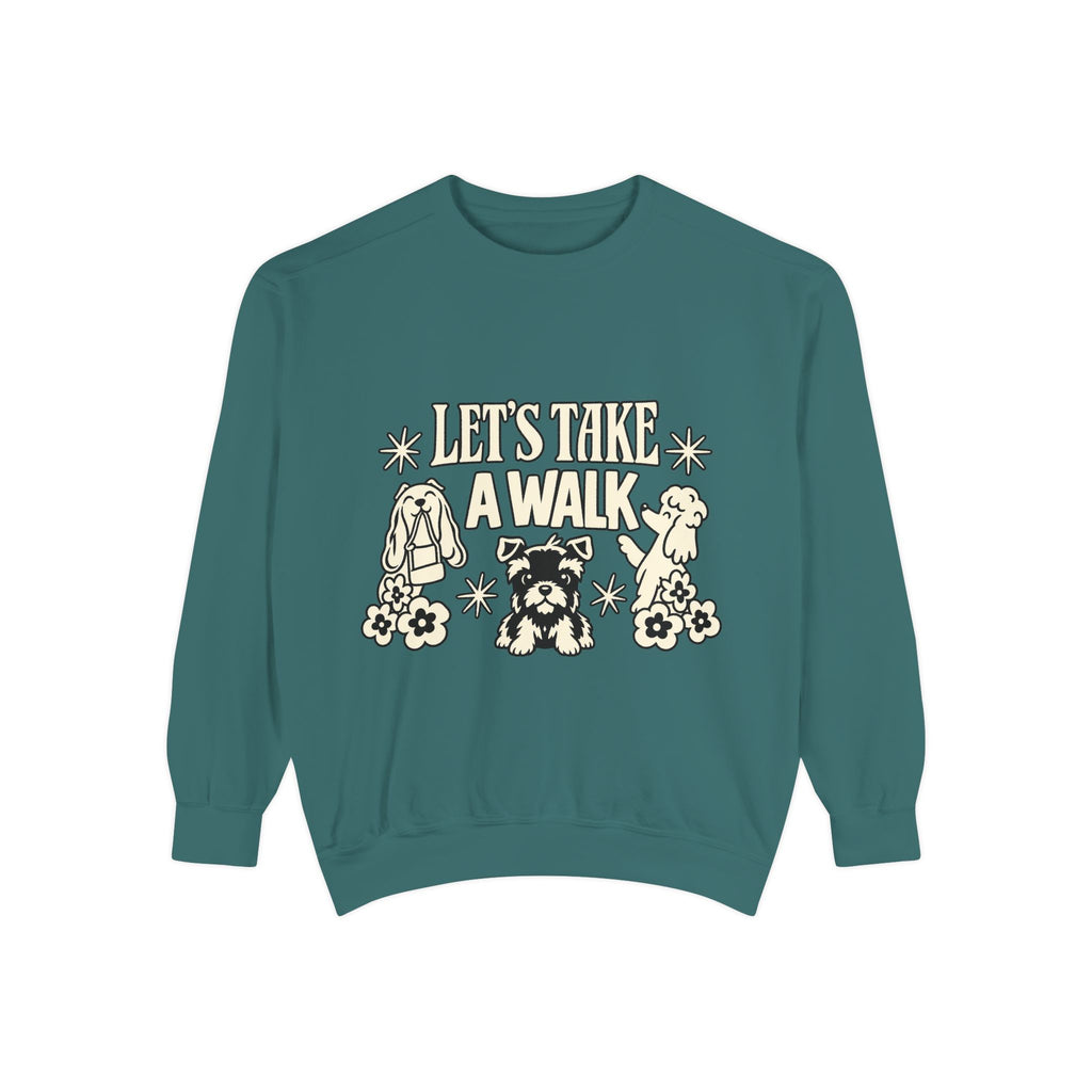 Unisex Garment-Dyed Sweatshirt - Sculpted Heritage