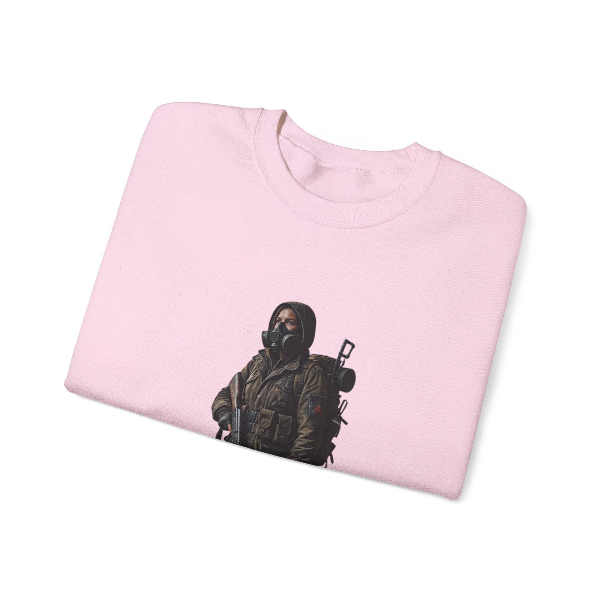 Post-ApocalypticSculpted Heritage Sweatshirt — Ranger Figure Graphic - Sculpted Heritage