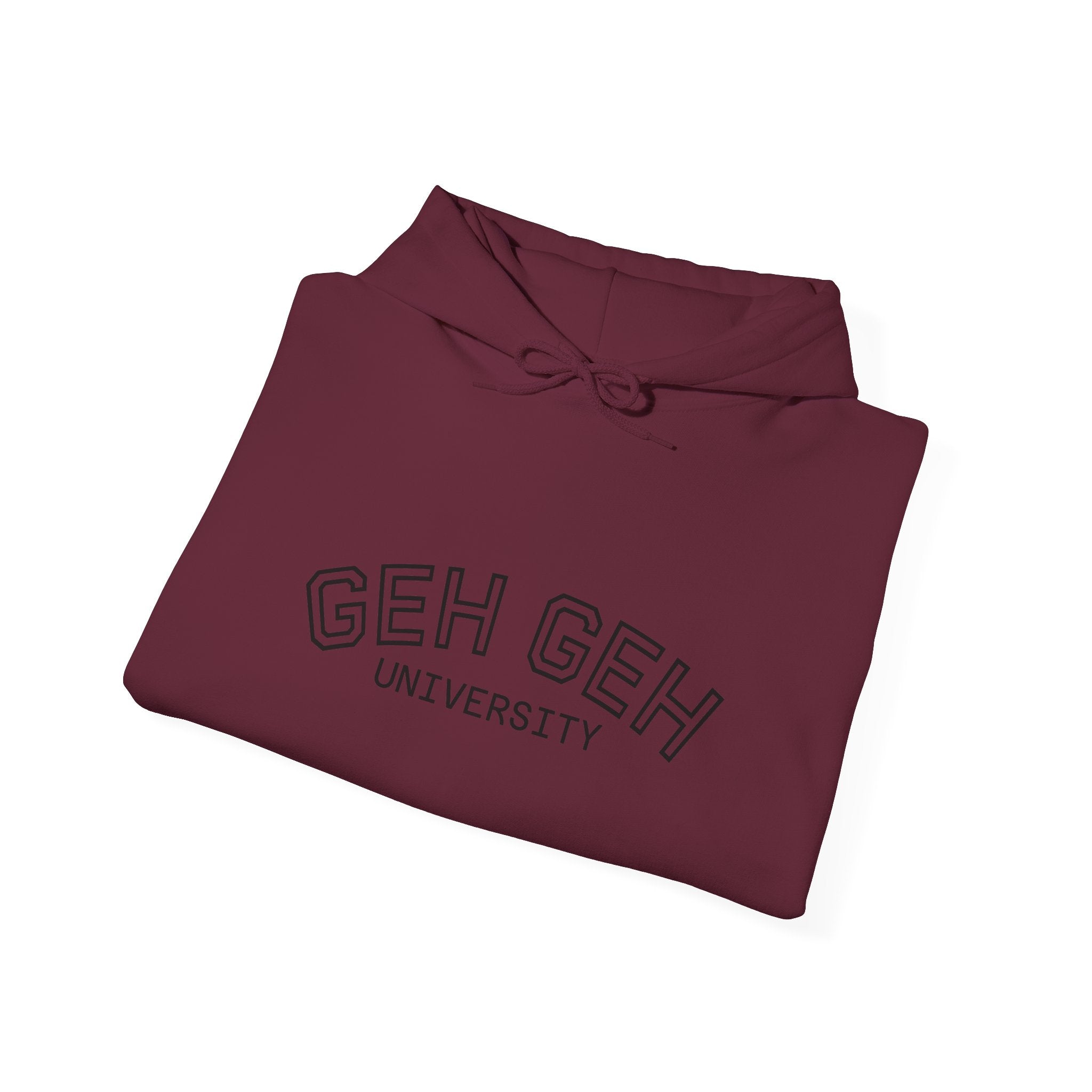 GHE-GHE University Hoodie — Minimal Collegiate Pullover - Sculpted Heritage