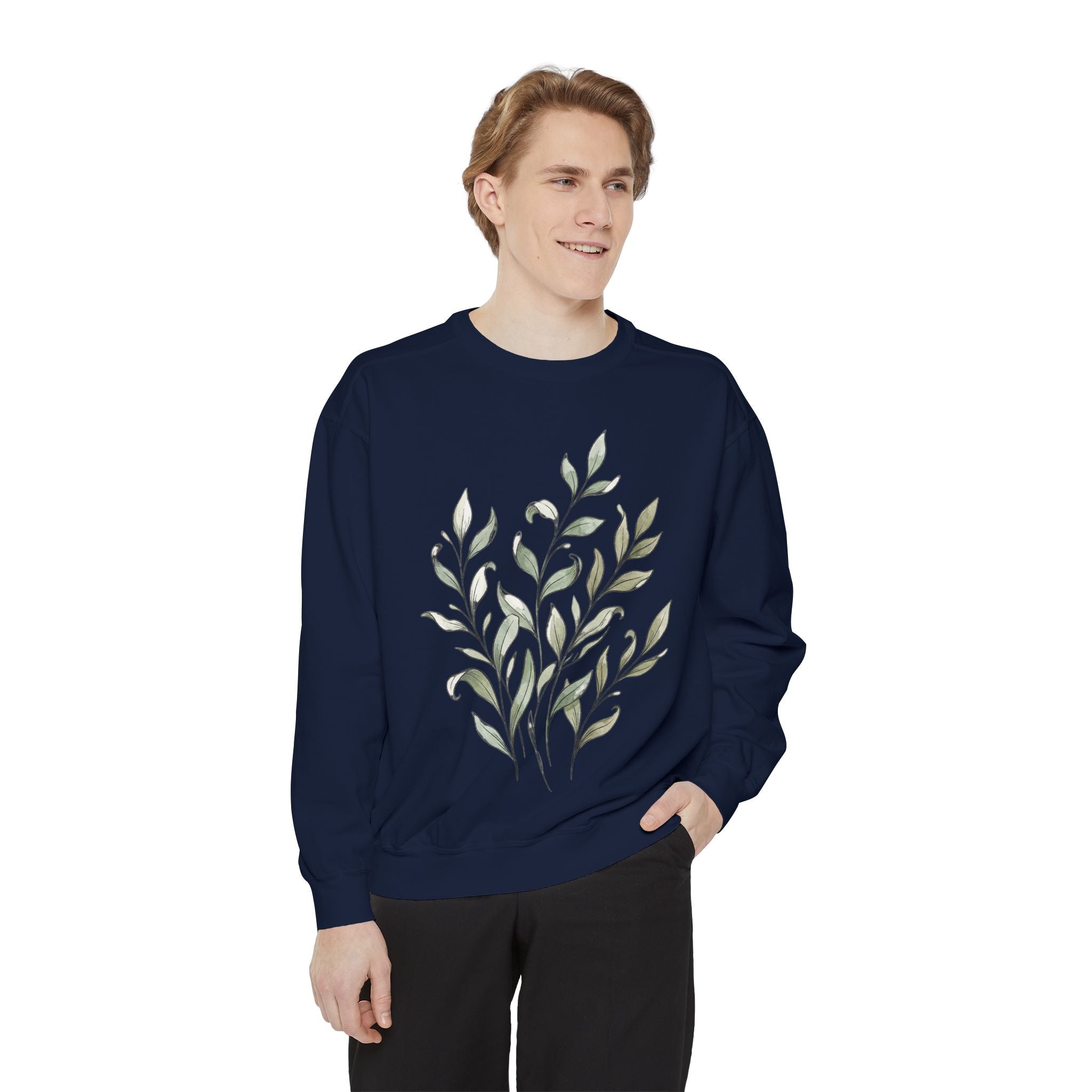 Unisex Garment-Dyed Sweatshirt - Sculpted Heritage