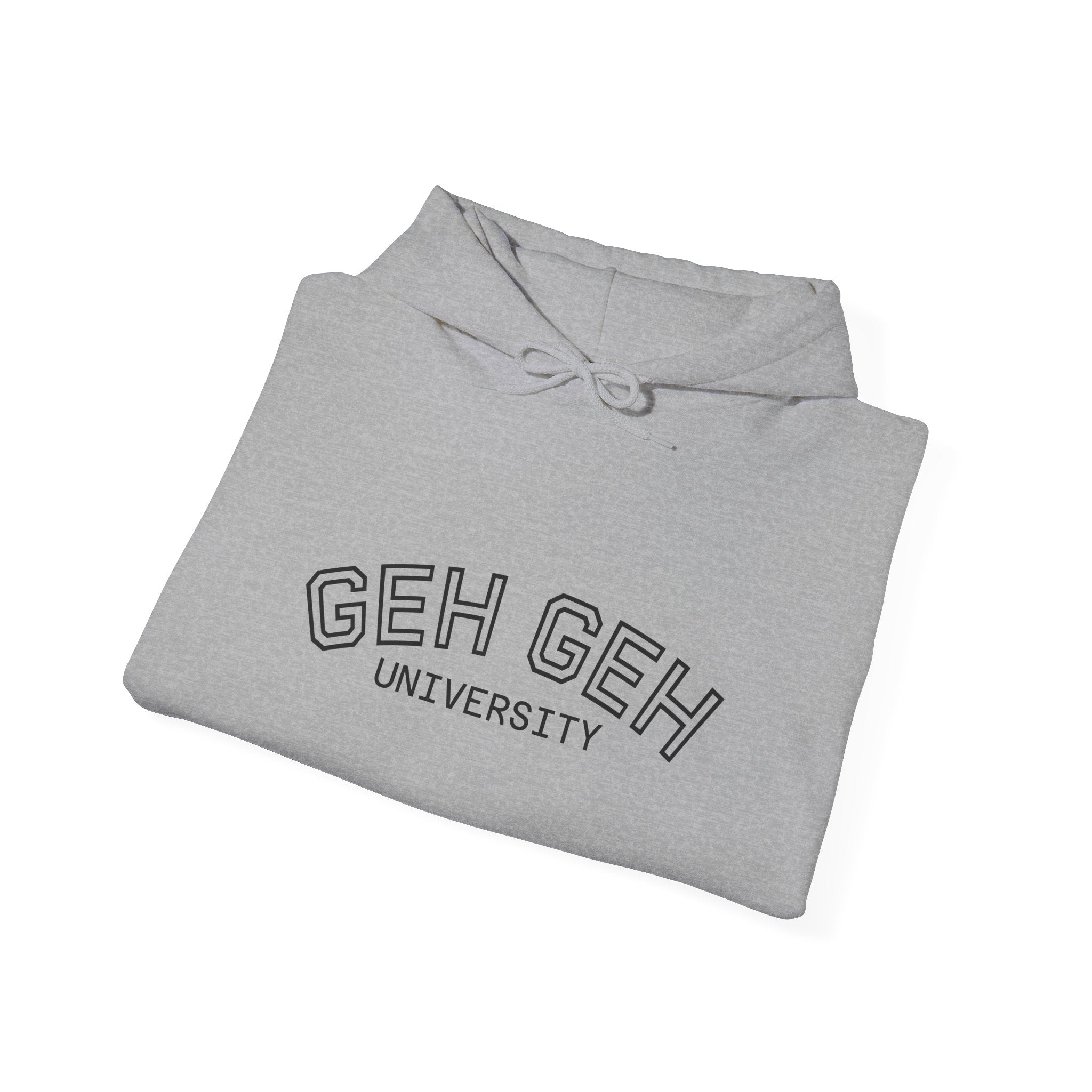 GHE-GHE University Hoodie — Minimal Collegiate Pullover - Sculpted Heritage