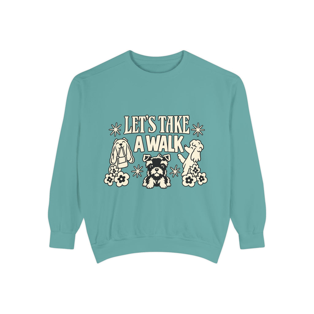 Unisex Garment-Dyed Sweatshirt - Sculpted Heritage