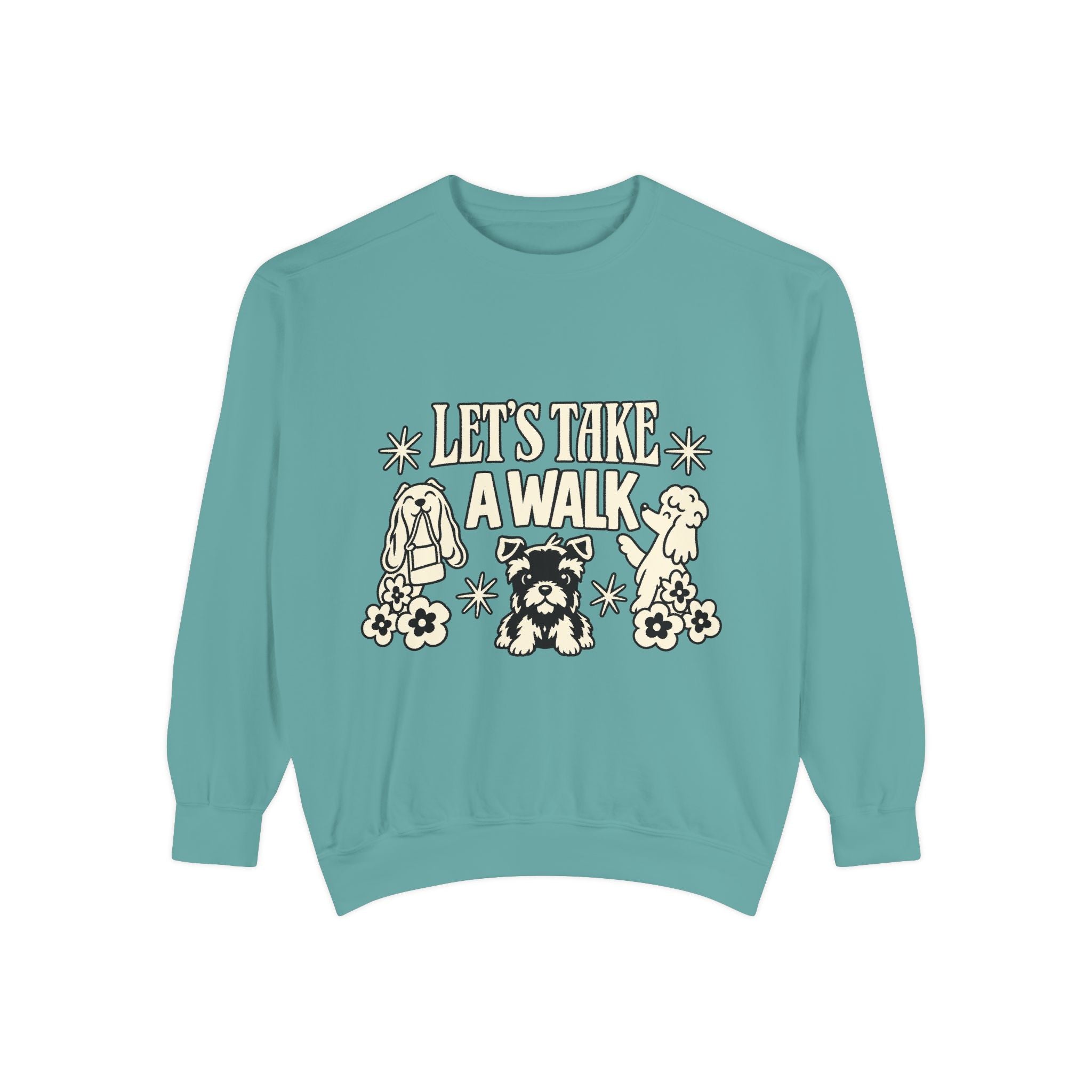 Unisex Garment-Dyed Sweatshirt - Sculpted Heritage