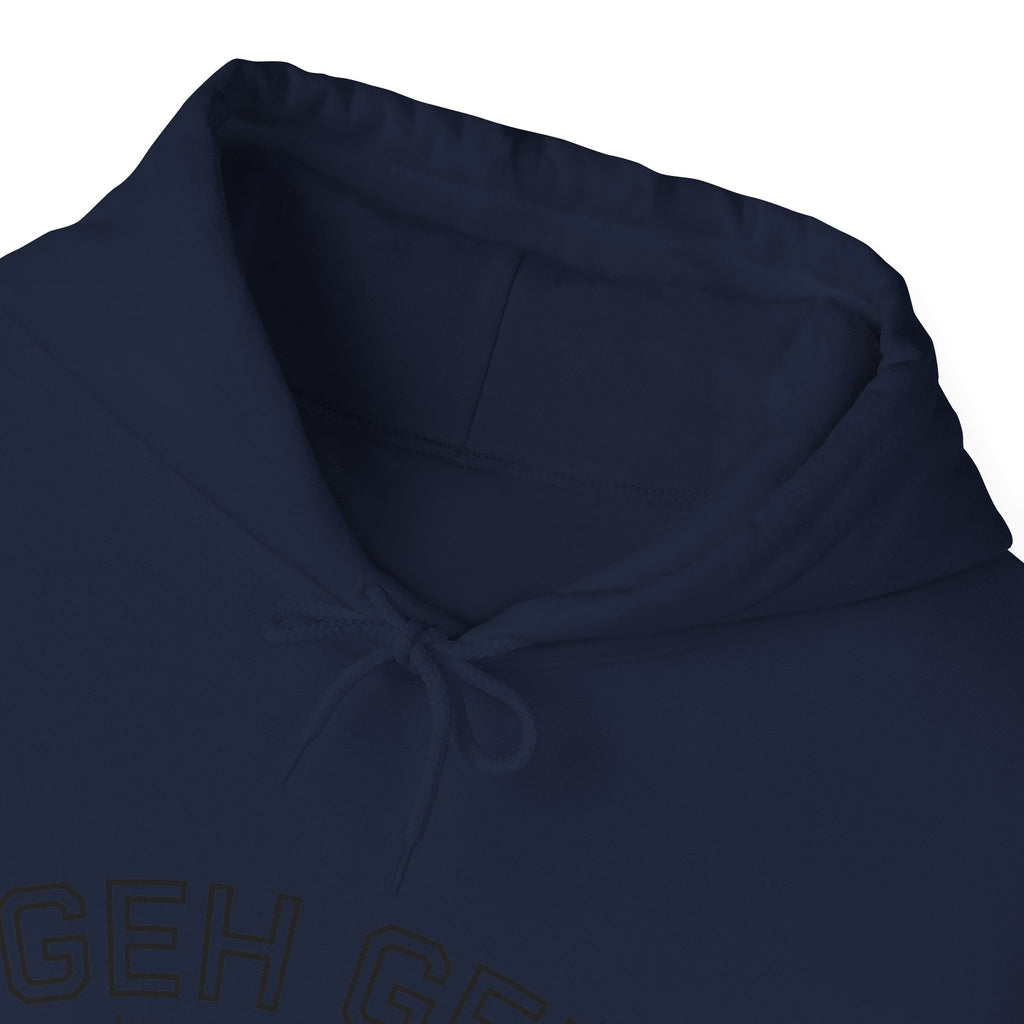 GHE-GHE University Hoodie — Minimal Collegiate Pullover - Sculpted Heritage
