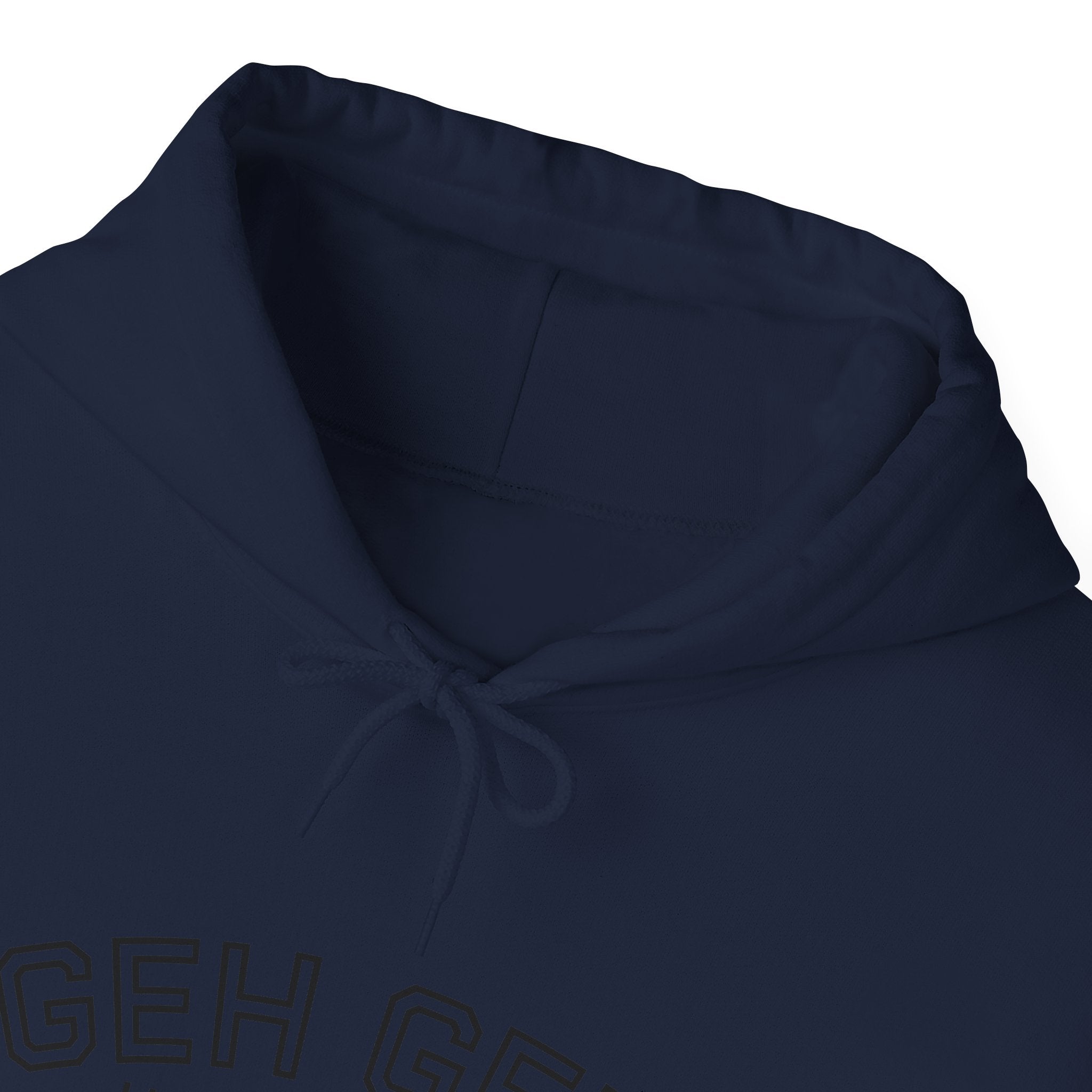 GHE-GHE University Hoodie — Minimal Collegiate Pullover - Sculpted Heritage