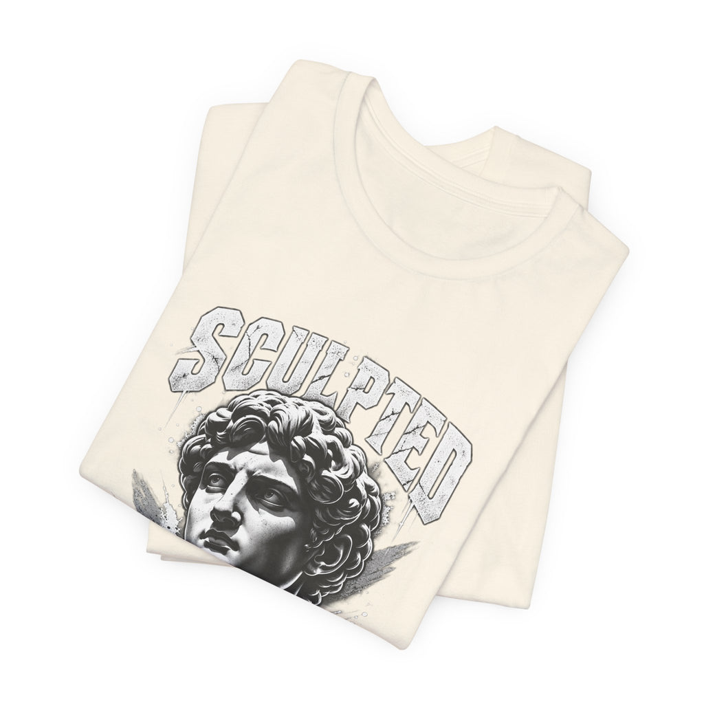Sculpted Heritage Tee — David Statue Vintage Art Graphic Shirt