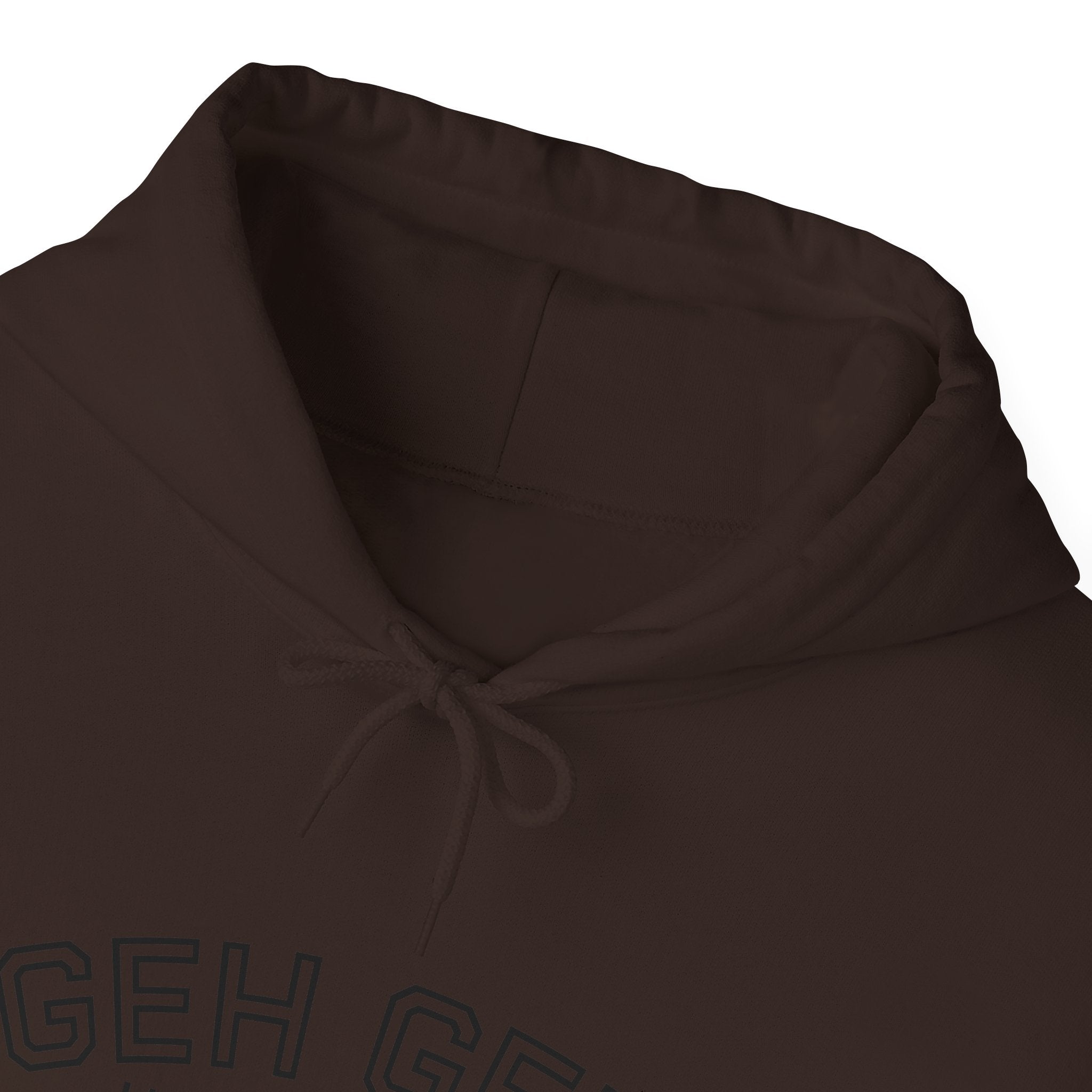 GHE-GHE University Hoodie — Minimal Collegiate Pullover - Sculpted Heritage