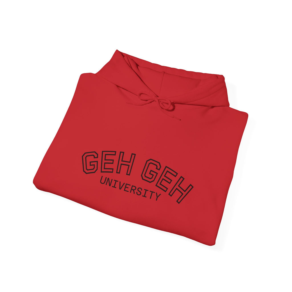 GHE-GHE University Hoodie — Minimal Collegiate Pullover - Sculpted Heritage