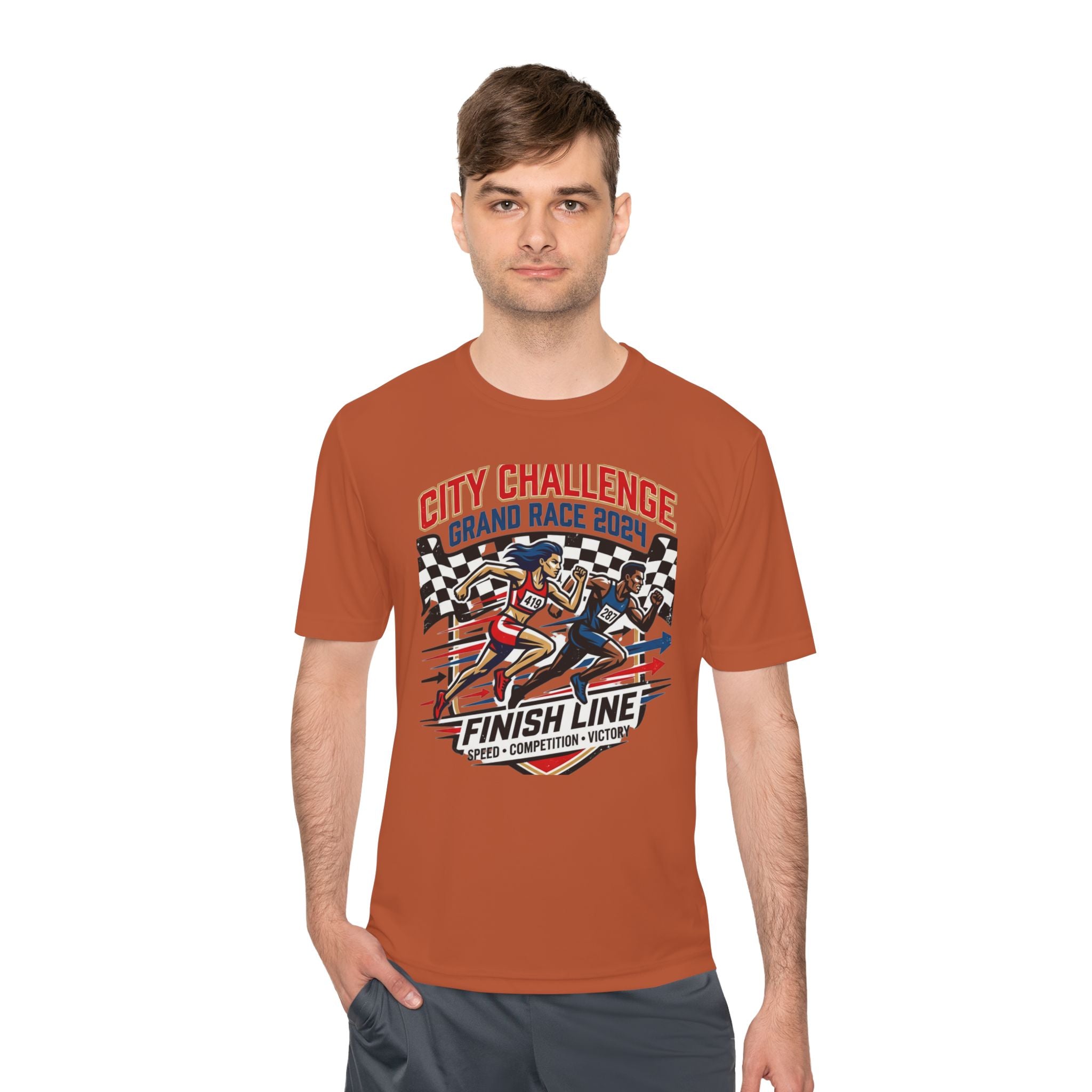 Unisex Moisture Wicking Tee - Sculpted Heritage