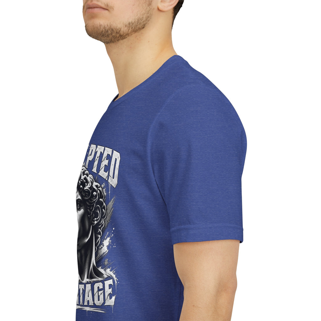 Sculpted Heritage Tee — David Statue Vintage Art Graphic Shirt