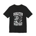 Sculpted Heritage Tee — David Statue Vintage Art Graphic Shirt