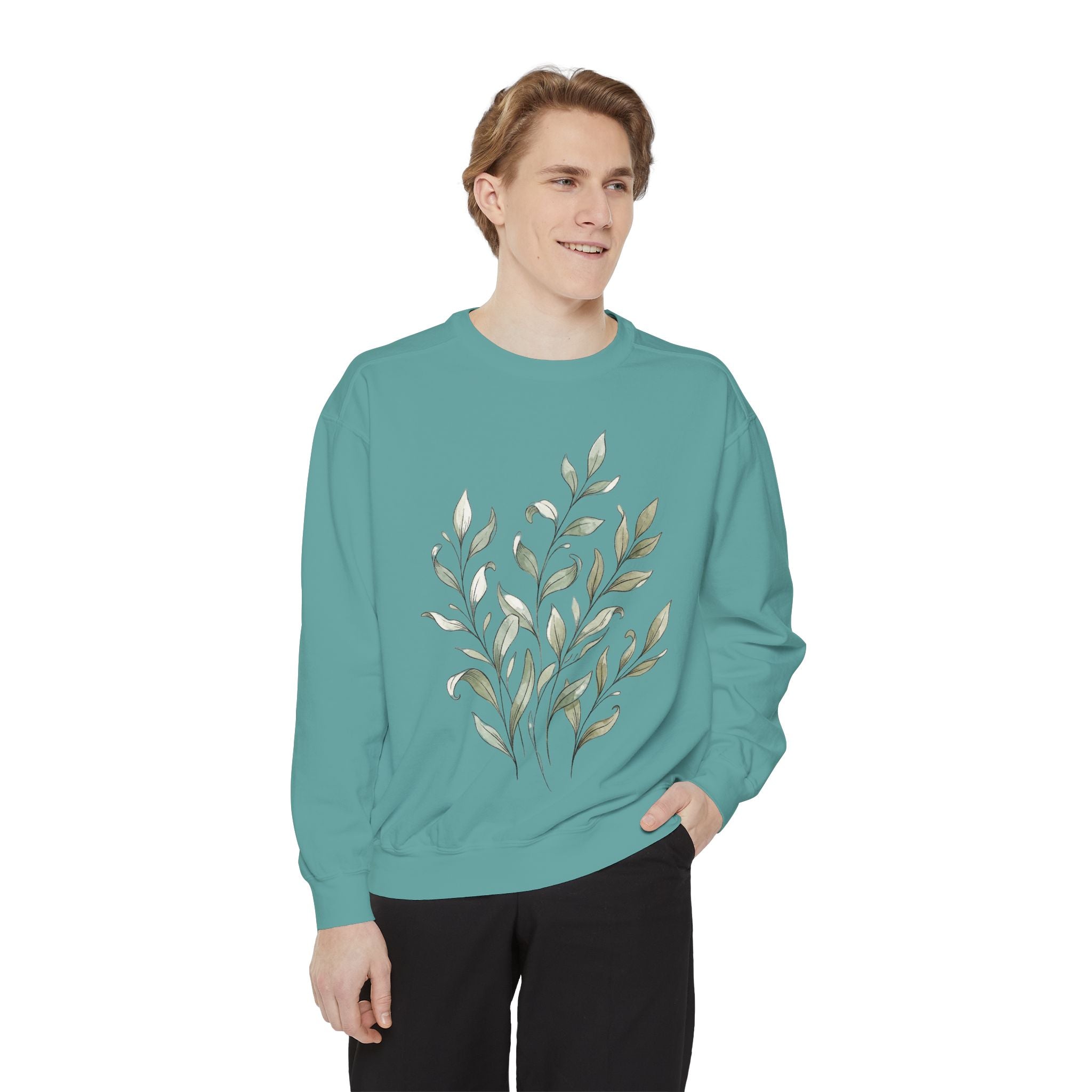 Unisex Garment-Dyed Sweatshirt - Sculpted Heritage