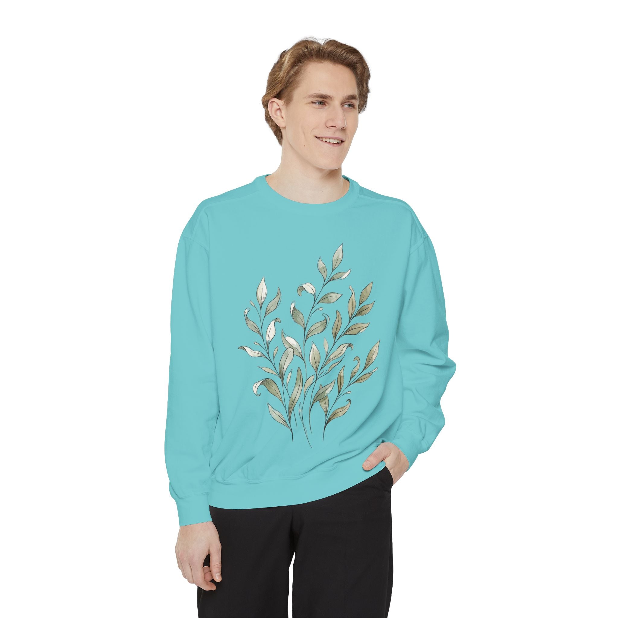 Unisex Garment-Dyed Sweatshirt - Sculpted Heritage