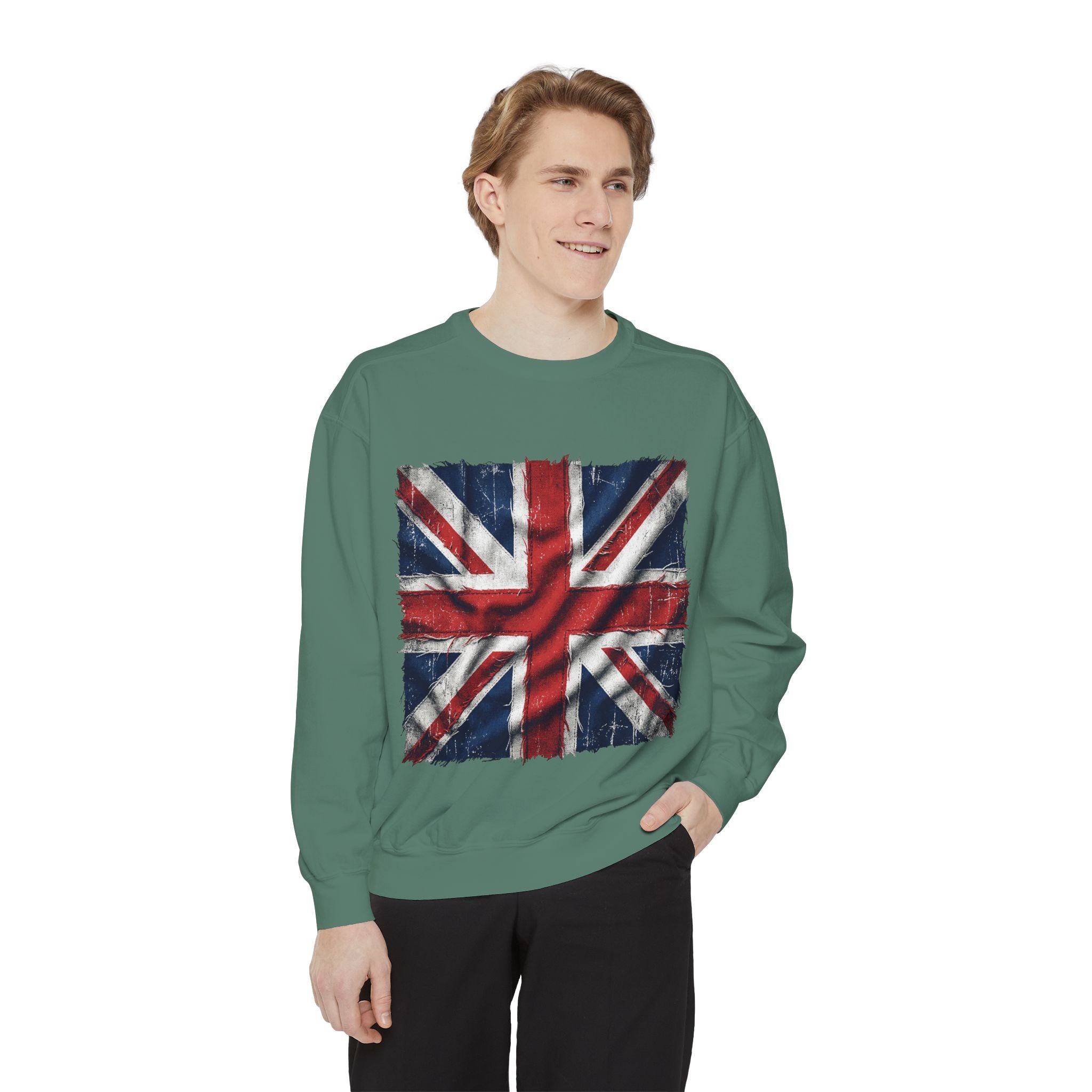 Sculpted Heritage Garment-Dyed Sweatshirt - Sculpted Heritage