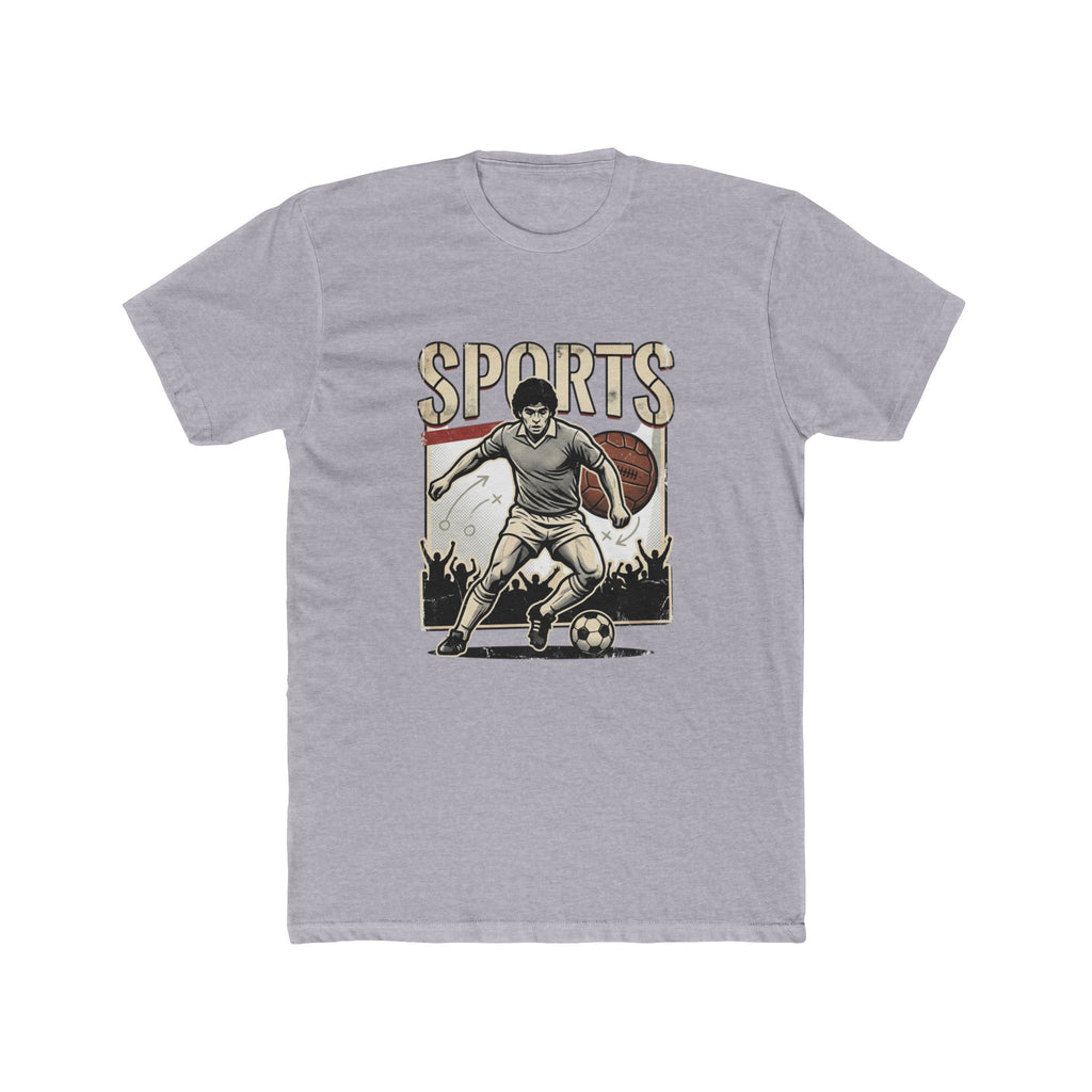 Unisex Cotton Crew Tee - Sculpted Heritage