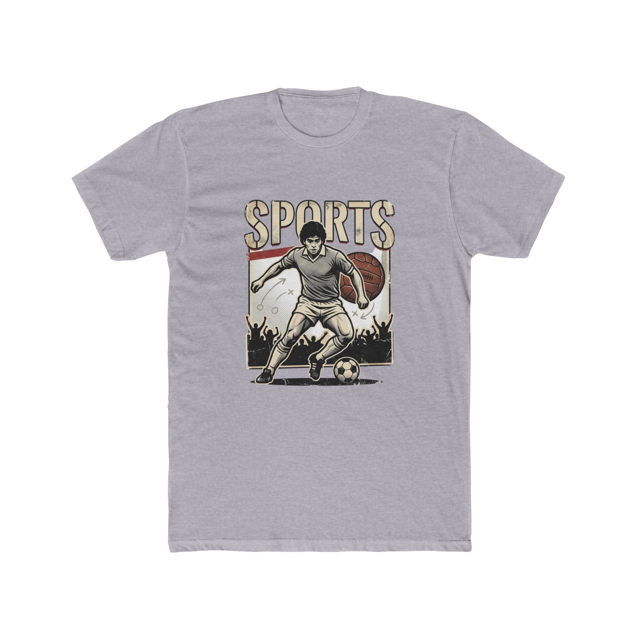 Unisex Cotton Crew Tee - Sculpted Heritage