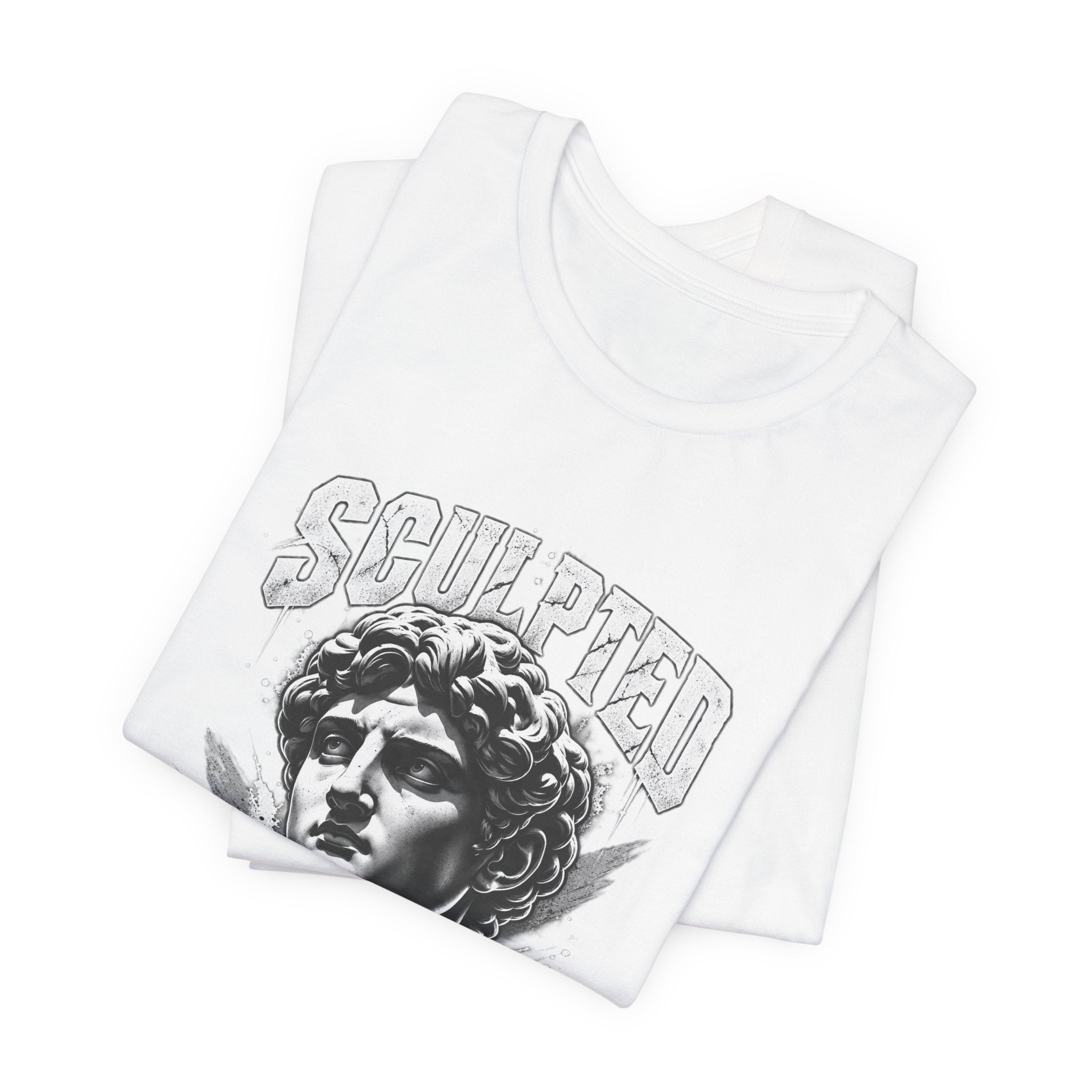 Sculpted Heritage Tee — David Statue Vintage Art Graphic Shirt