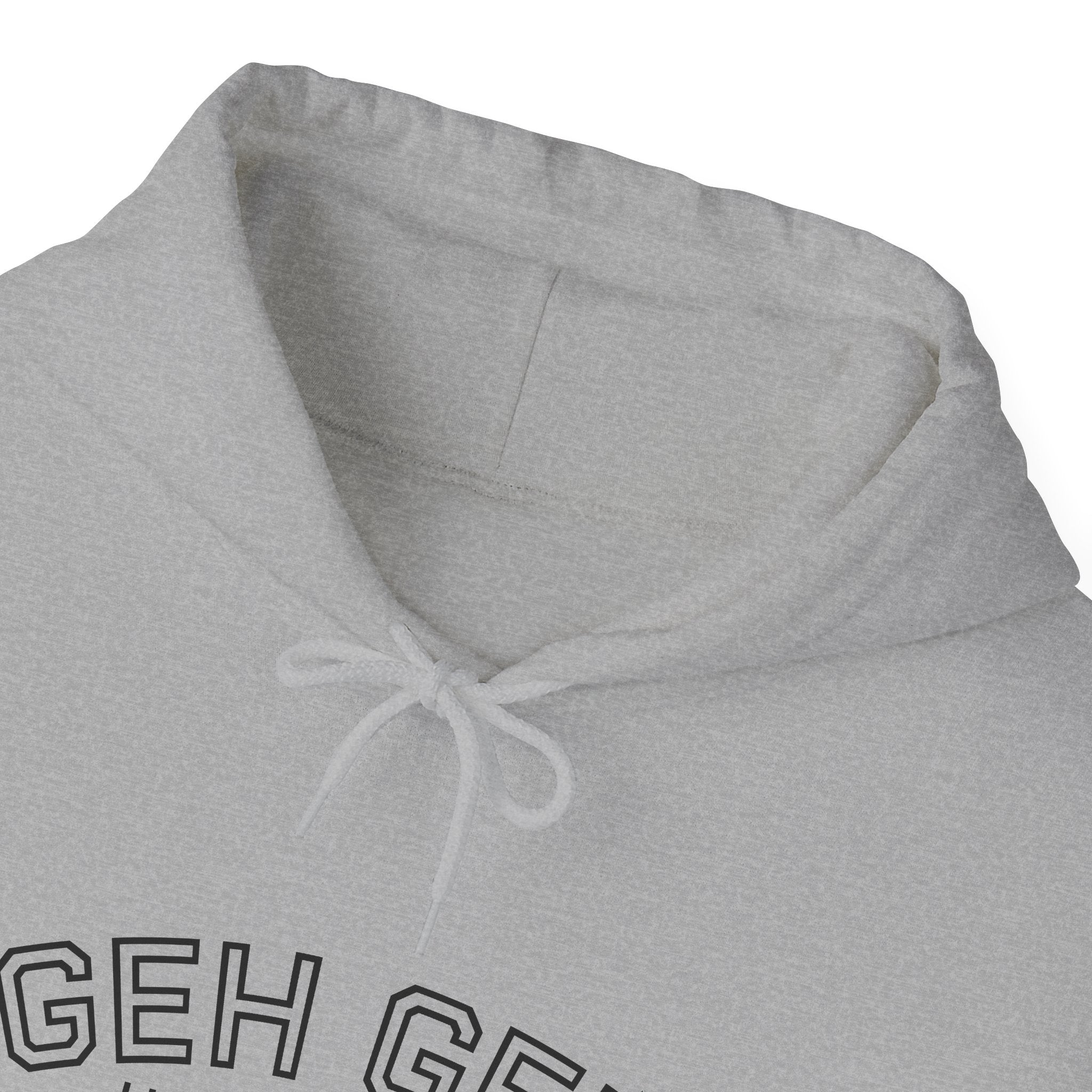 GHE-GHE University Hoodie — Minimal Collegiate Pullover - Sculpted Heritage