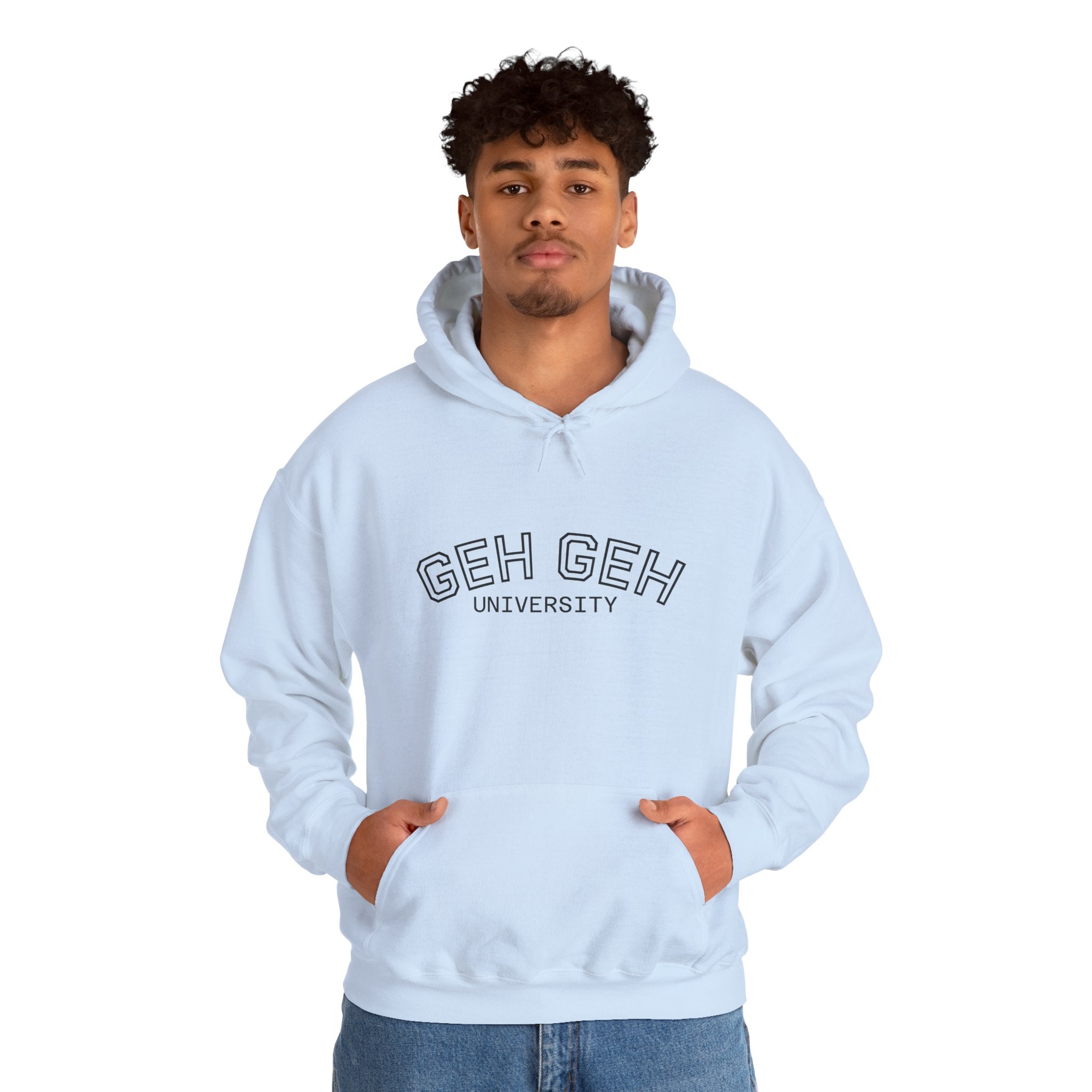 GHE-GHE University Hoodie — Minimal Collegiate Pullover - Sculpted Heritage