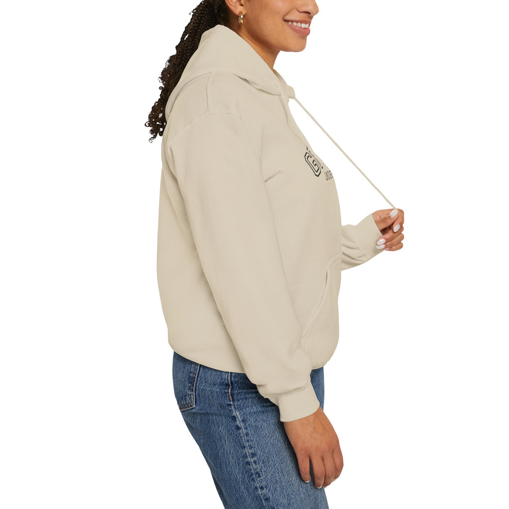 GHE-GHE University Hoodie — Minimal Collegiate Pullover - Sculpted Heritage