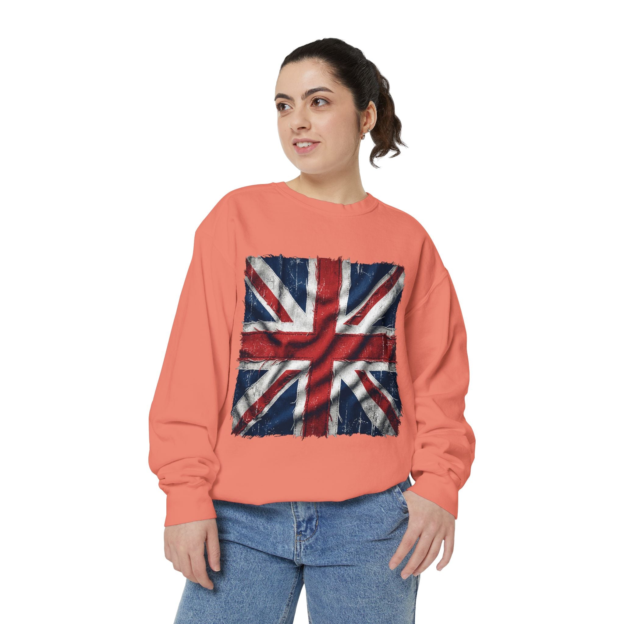 Sculpted Heritage Garment-Dyed Sweatshirt - Sculpted Heritage