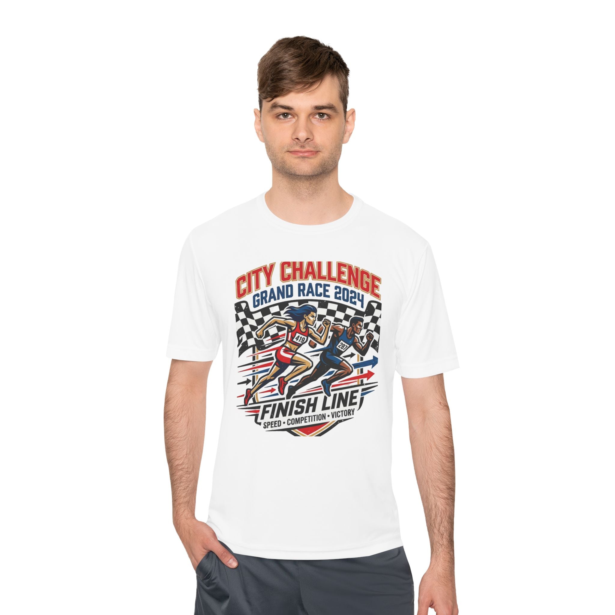 Unisex Moisture Wicking Tee - Sculpted Heritage