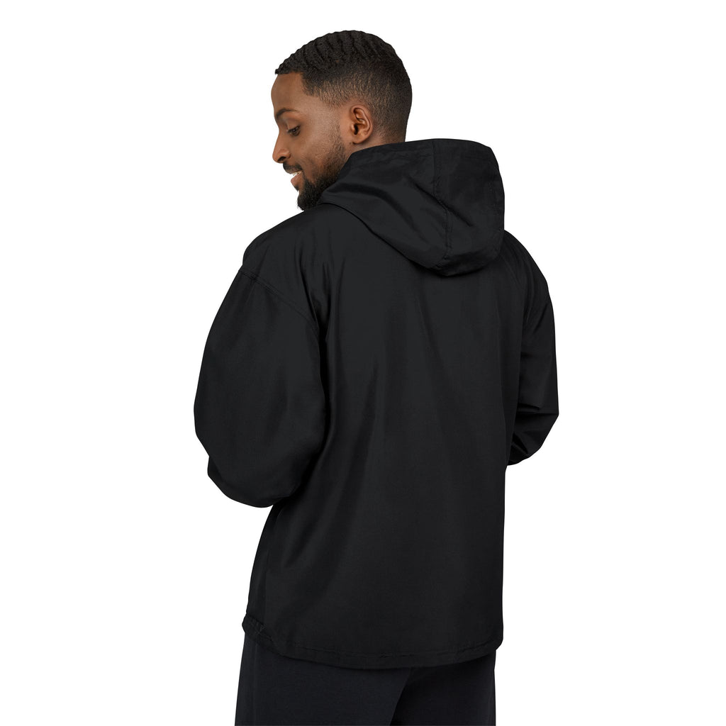 Packable Water‑Resistant Anorak Jacket — Hidden Packable Pocket, Scuba Hood, Windproof Travel Shell - Sculpted Heritage