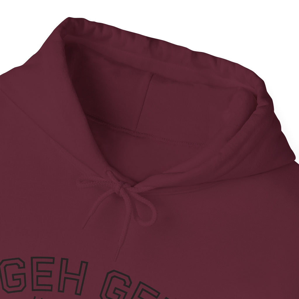 GHE-GHE University Hoodie — Minimal Collegiate Pullover - Sculpted Heritage