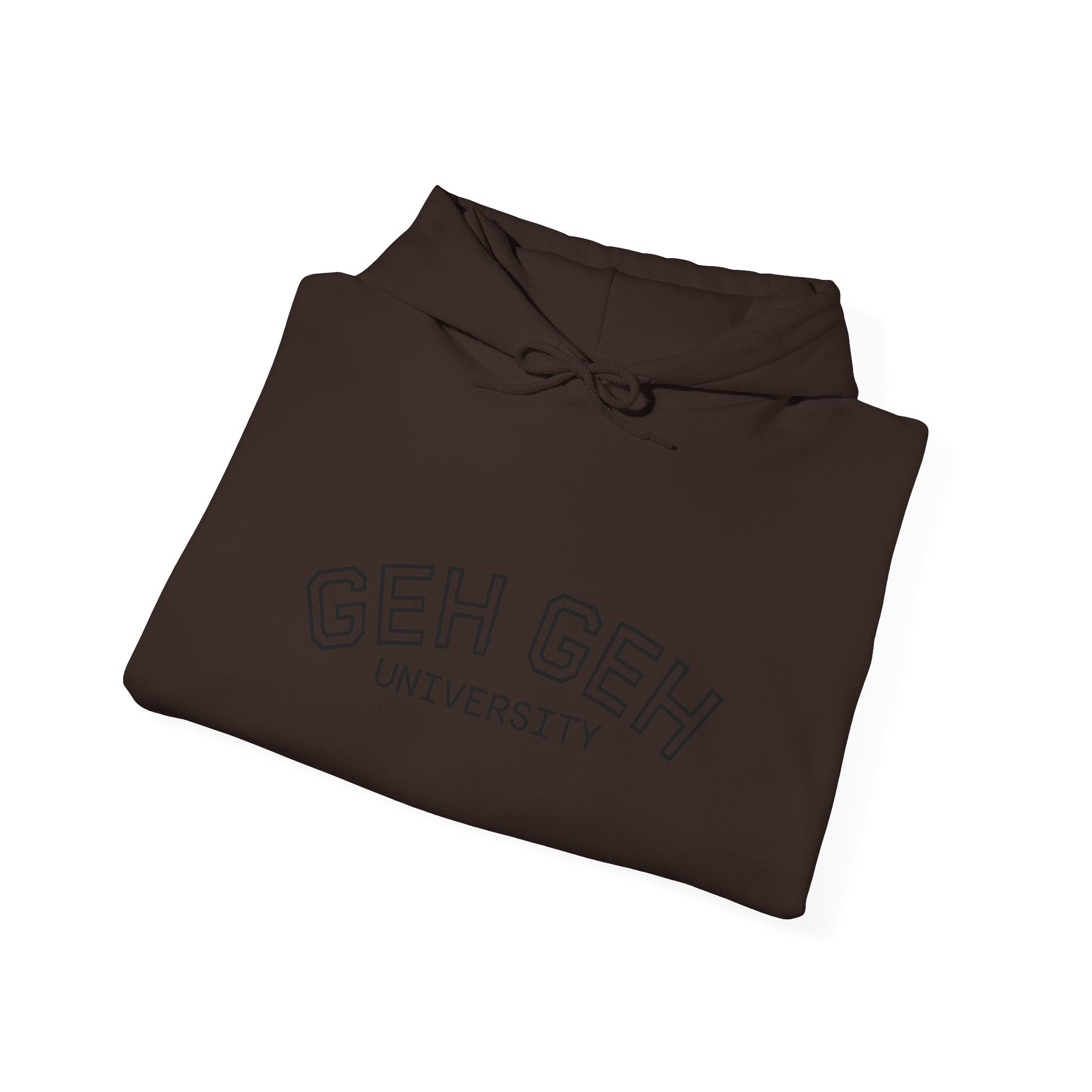 GHE-GHE University Hoodie — Minimal Collegiate Pullover - Sculpted Heritage