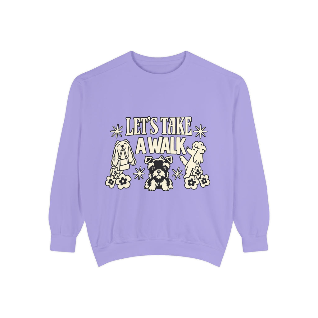 Unisex Garment-Dyed Sweatshirt - Sculpted Heritage