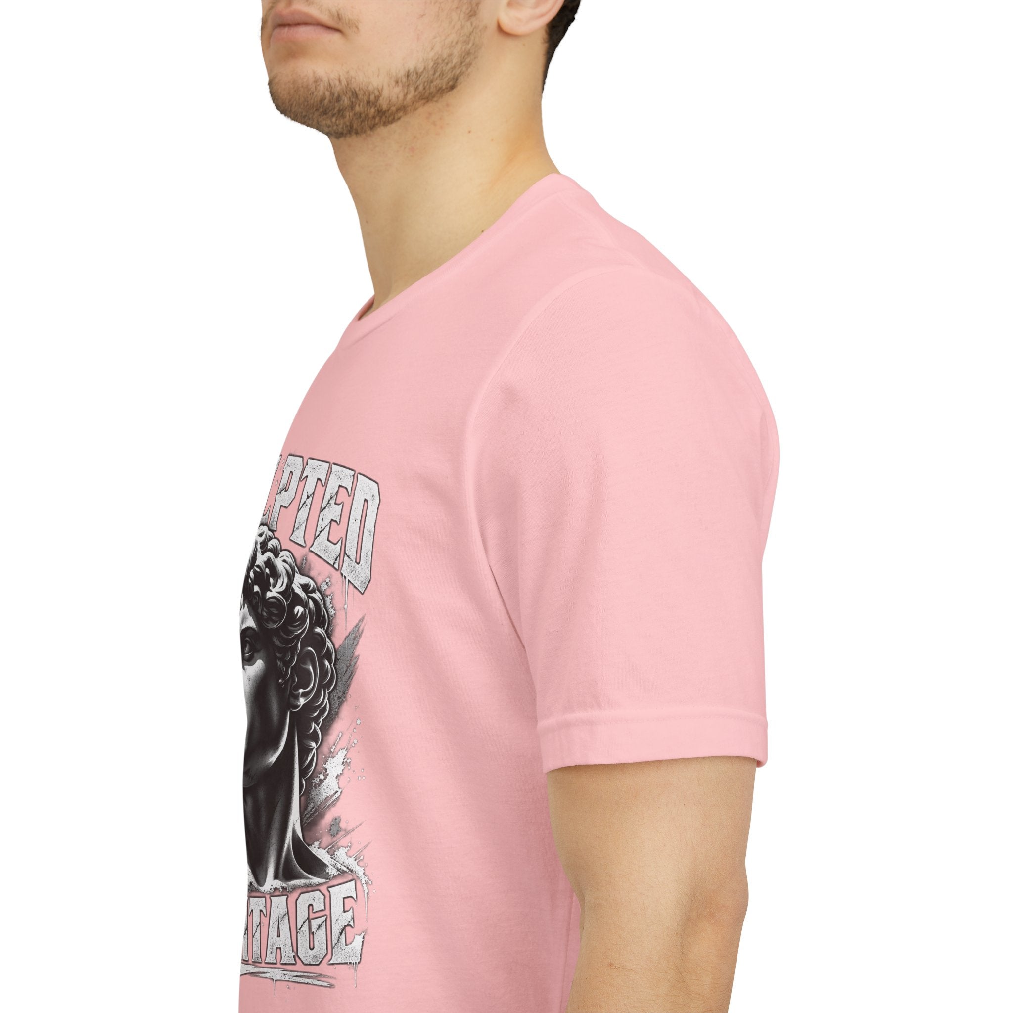 Sculpted Heritage Tee — David Statue Vintage Art Graphic Shirt