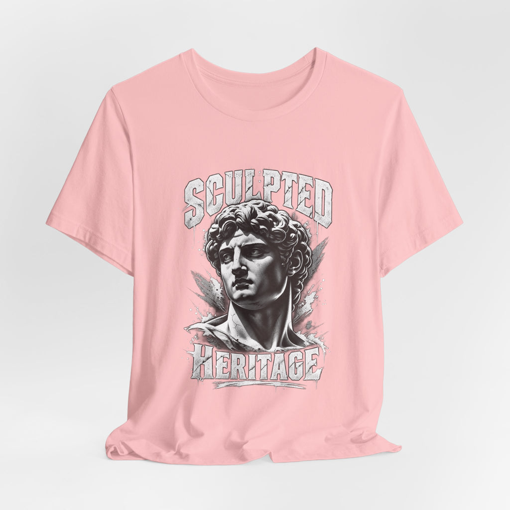 Sculpted Heritage Tee — David Statue Vintage Art Graphic Shirt