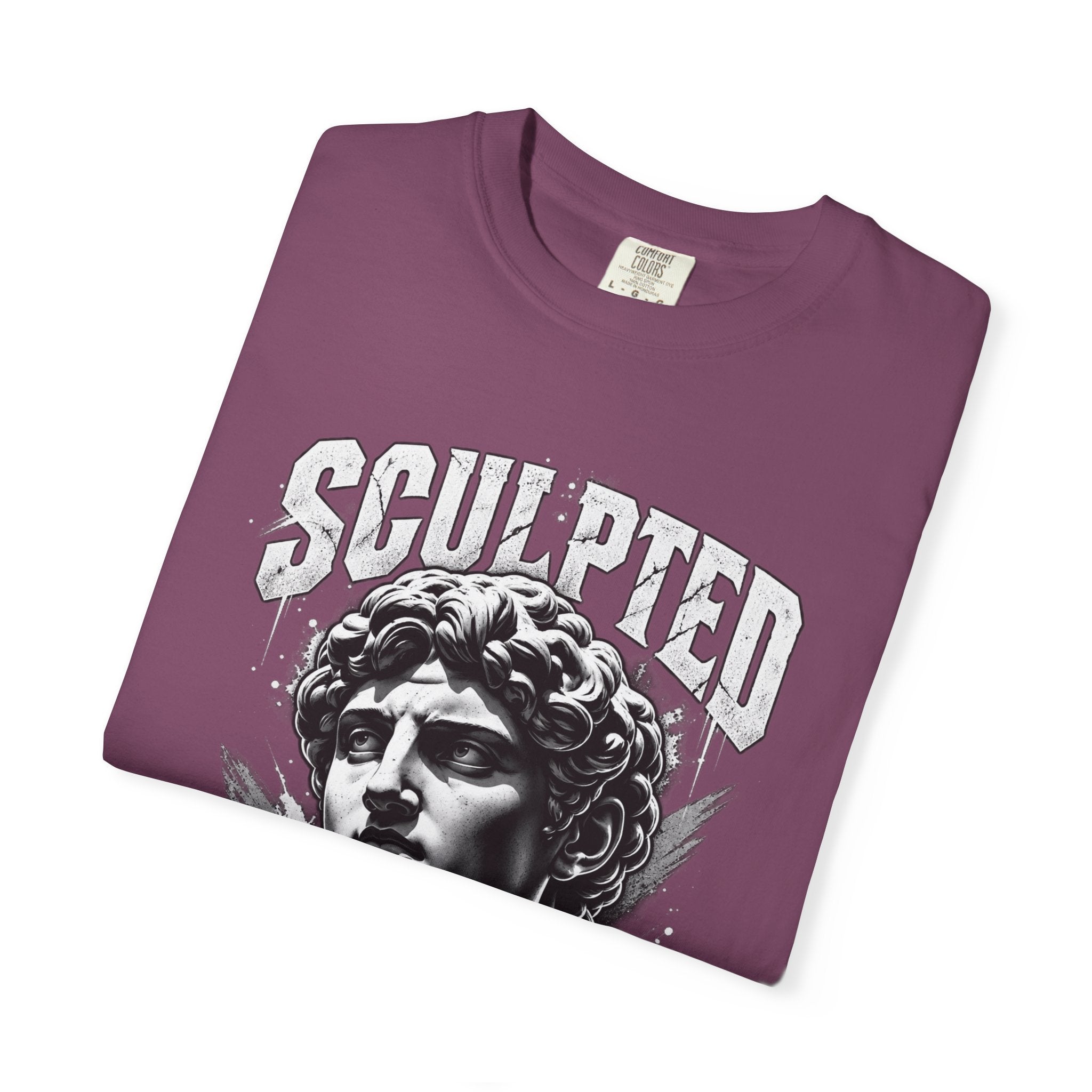 Sculpted Heritage T-Shirt — Vintage Statue Graphic Tee