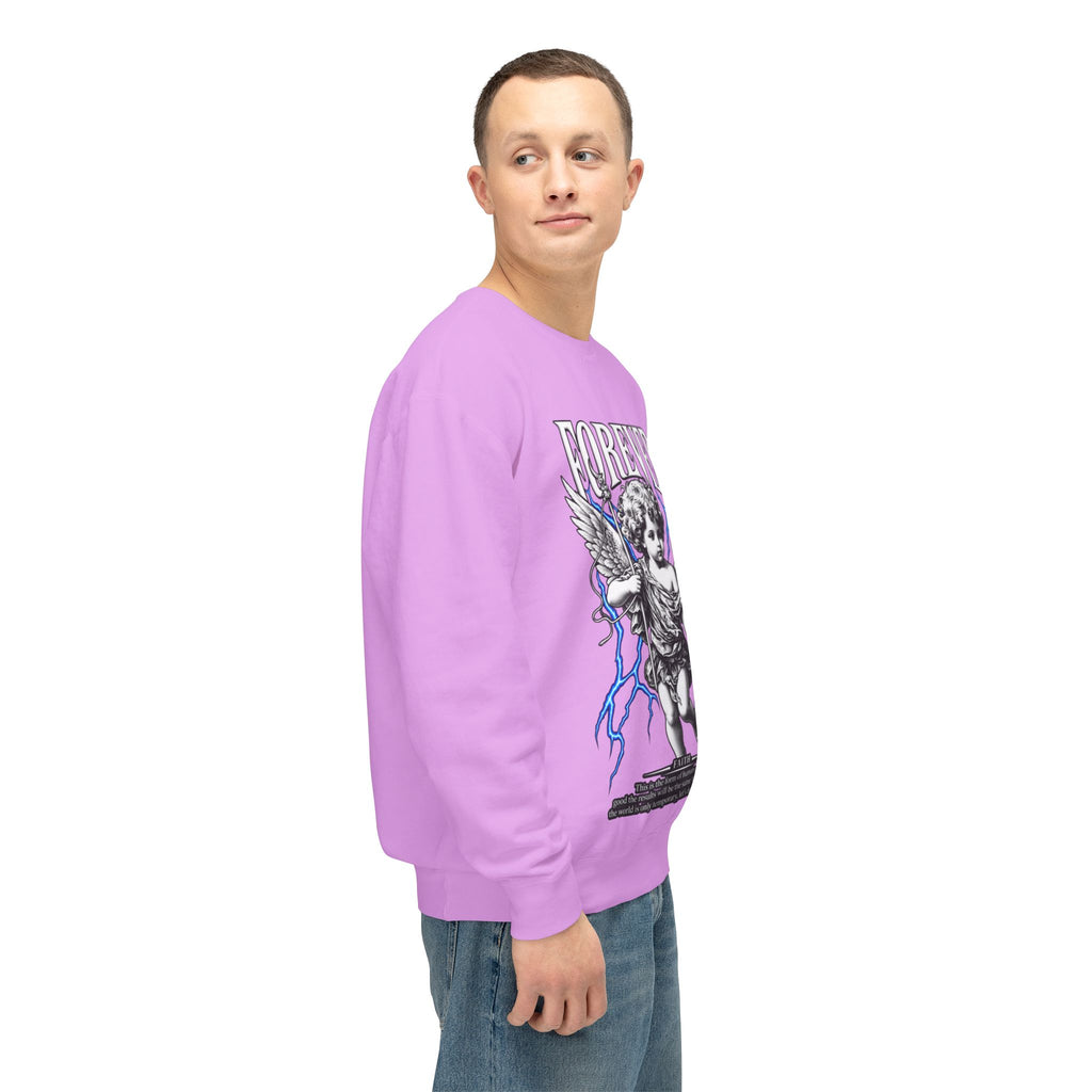 Sculpted Heritage Sweatshirt — Vintage Cherub Graphic - Sculpted Heritage