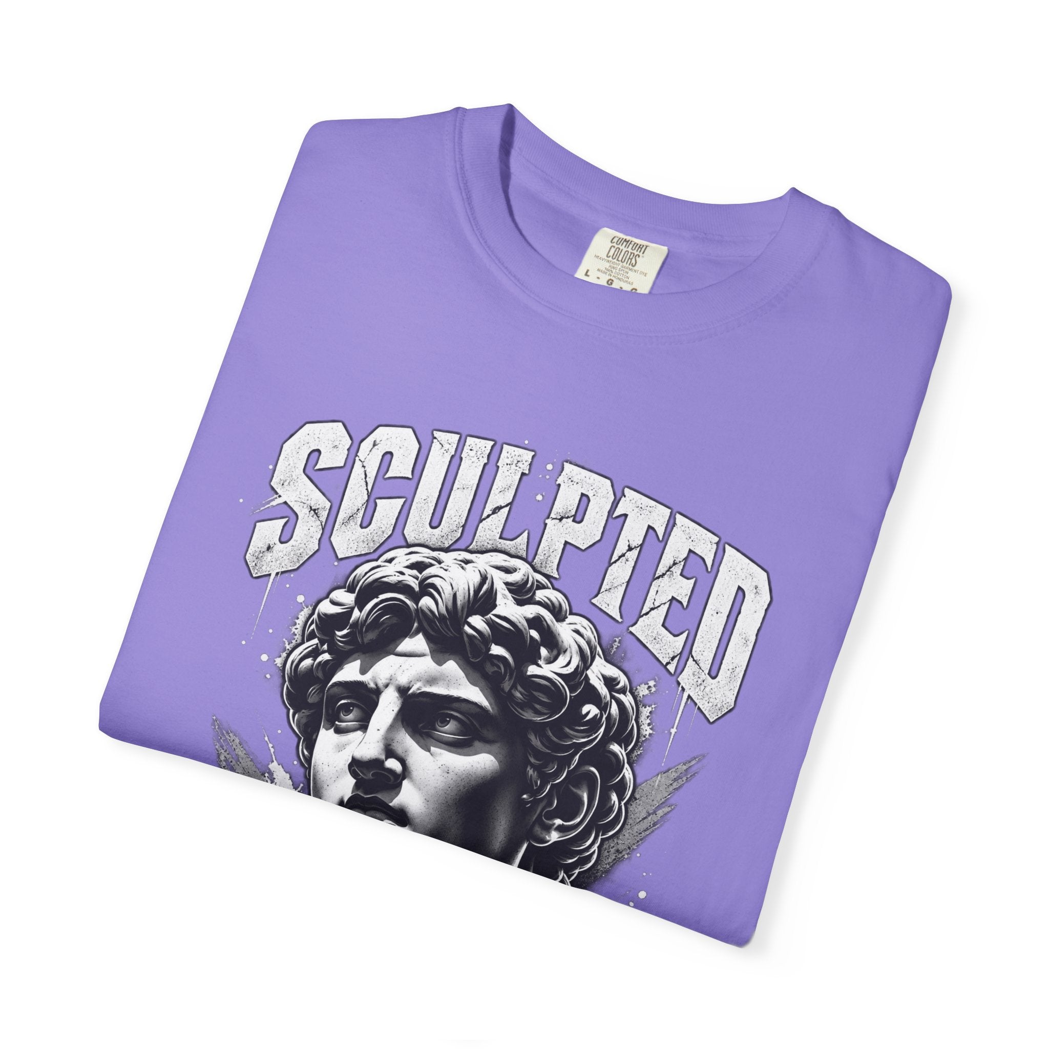 Sculpted Heritage T-Shirt — Vintage Statue Graphic Tee