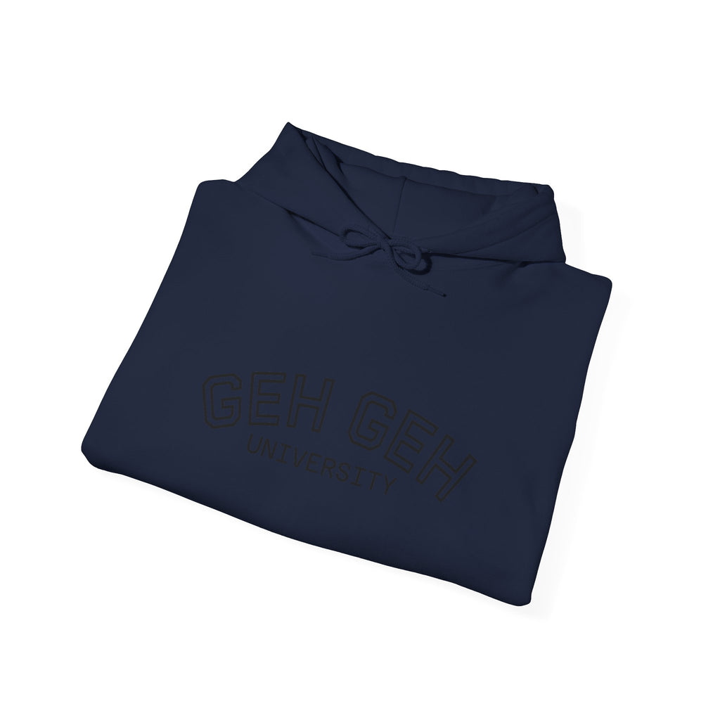 GHE-GHE University Hoodie — Minimal Collegiate Pullover - Sculpted Heritage