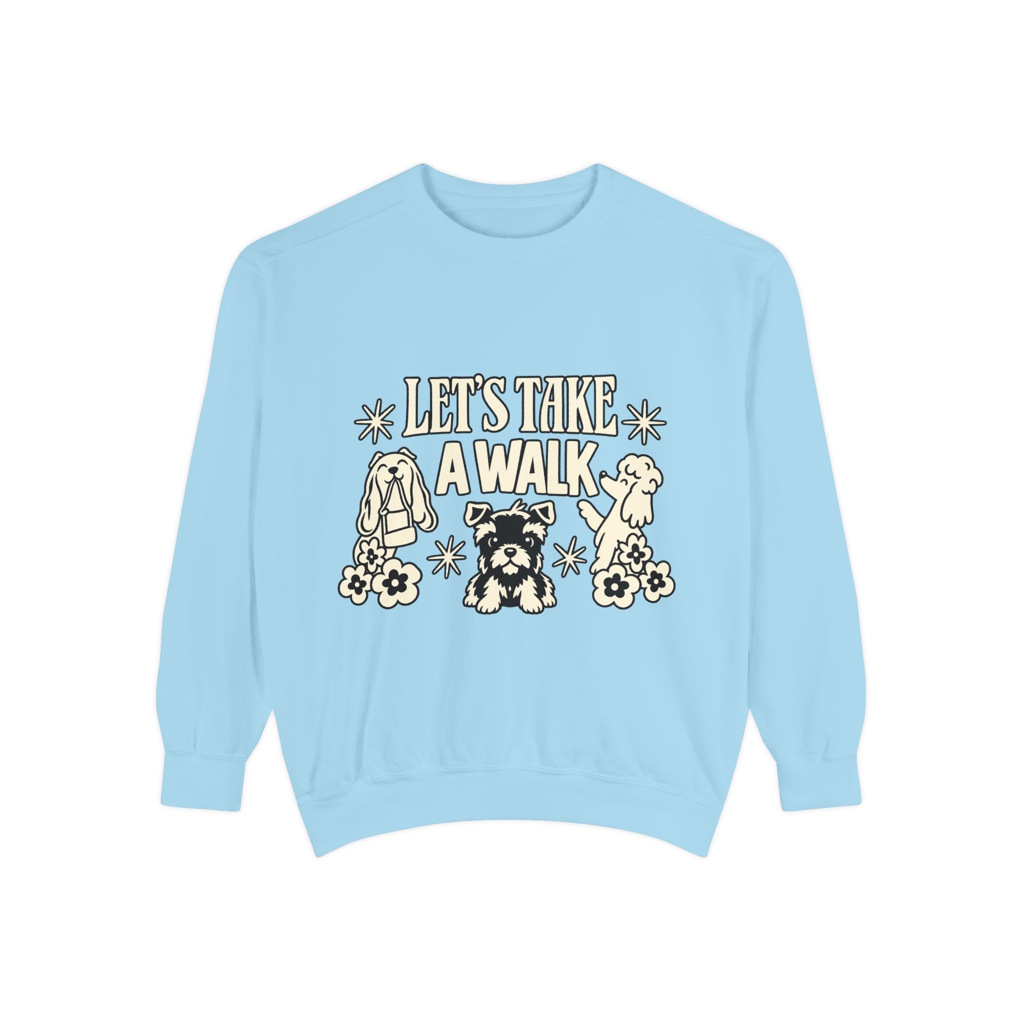Unisex Garment-Dyed Sweatshirt - Sculpted Heritage