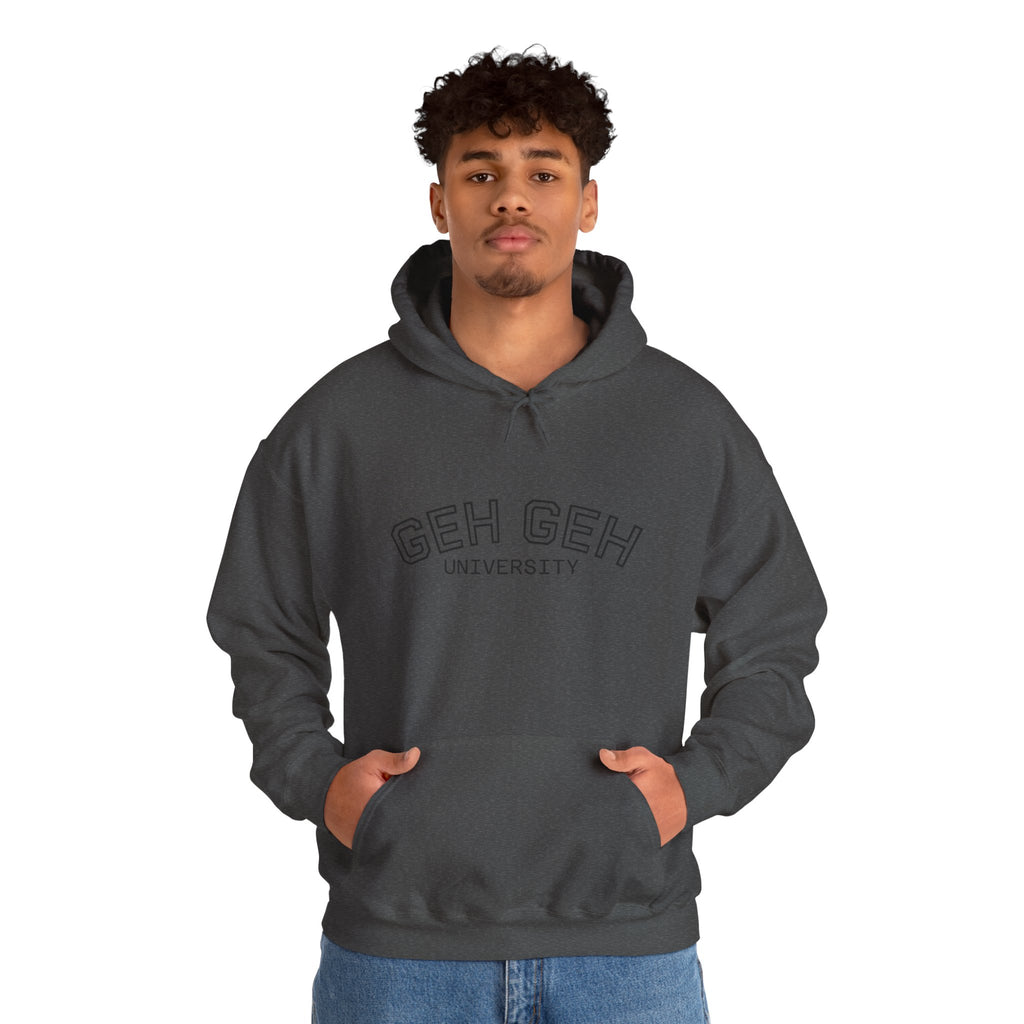 GHE-GHE University Hoodie — Minimal Collegiate Pullover - Sculpted Heritage