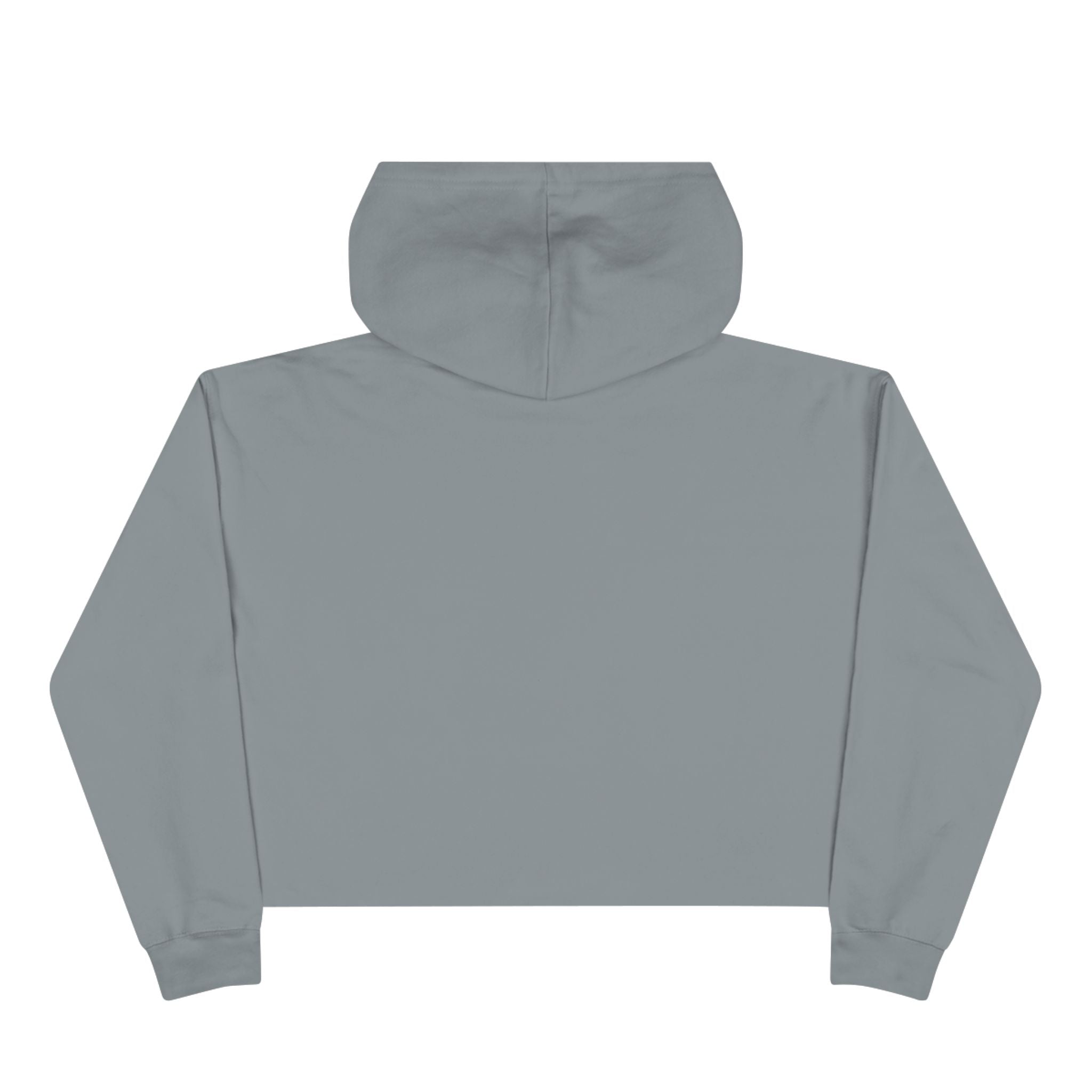 Cropped Hoodie with Michelangelo David Bust Print — Minimalist Artwear - Sculpted Heritage