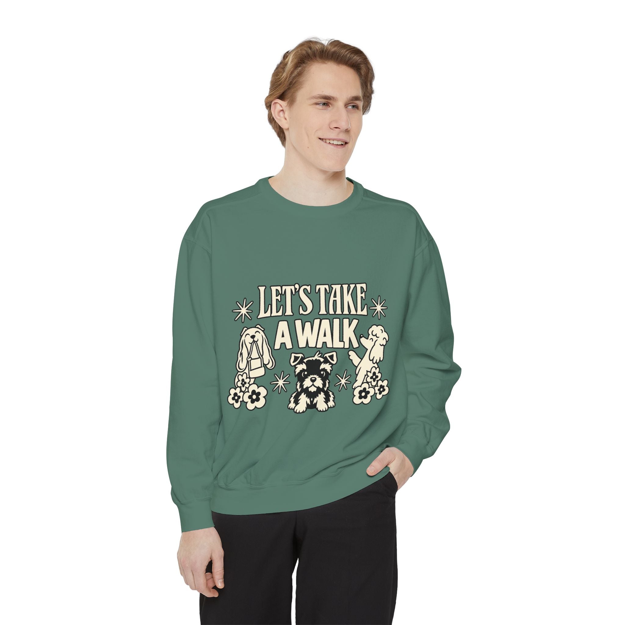 Unisex Garment-Dyed Sweatshirt - Sculpted Heritage